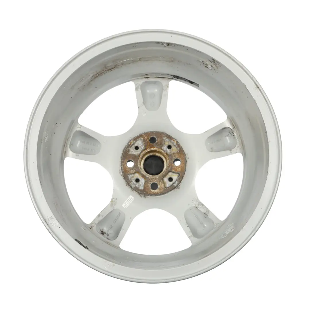 Argento Cerchio in lega 17" 7J 5 Star Pace Spoke 110 per Mini Cooper R50 R55 R56 con numero di parte 6777960 Mini Cooper R50 R55 R56 Argento Cerchio in lega 17" 7J 5 Star Pace Spoke 110 - SKU 6777960-1 - Numero di parte 6777960