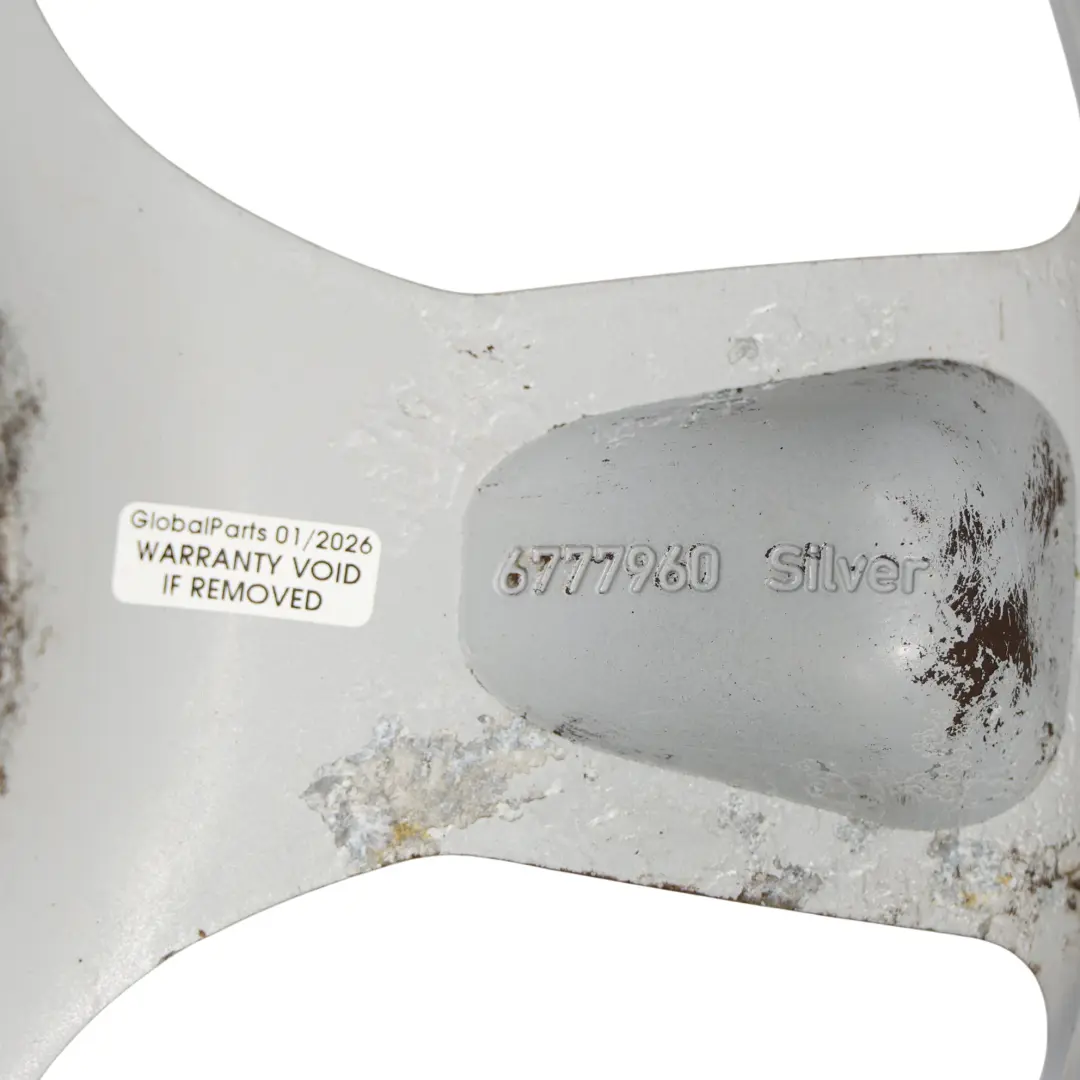 Mini Cooper R50 R55 R56 Argent Jante Alliage 17" 7J 5 Star Pace Spoke 110 - SKU 6777960-1 - Numéro de pièce 6777960