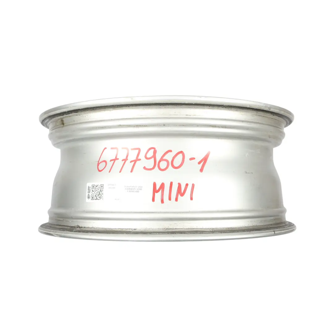 Mini Cooper R50 R55 R56 Silver Wheel Alloy Rim 17" 7J 5 Star Pace Spoke 110 - SKU 6777960-1 - Part number 6777960