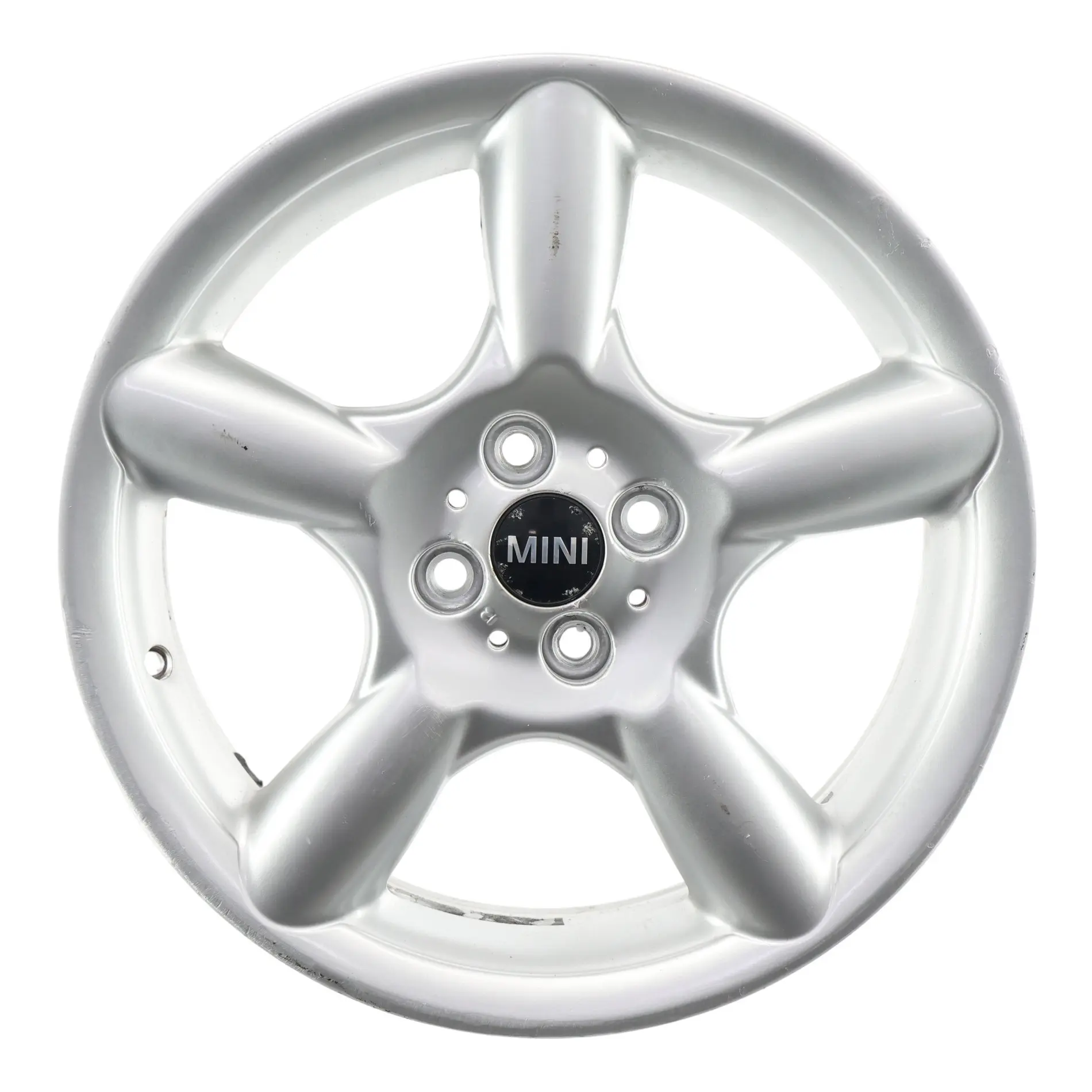 Mini Cooper R50 R55 R56 Silver Wheel Alloy Rim 17" 7J 5 Star Pace Spoke 110