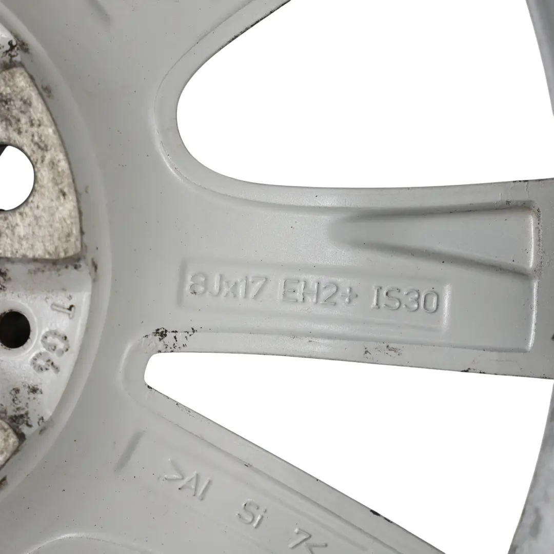 Alloy Wheel Rim 17" V Spoke 236 8J ET:30 to BMW F10 F11 F12 Silver with Part number 6780720 BMW F10 F11 F12 Silver Alloy Wheel Rim 17" V Spoke 236 8J ET:30 - SKU 6780720-2 - Part number 6780720