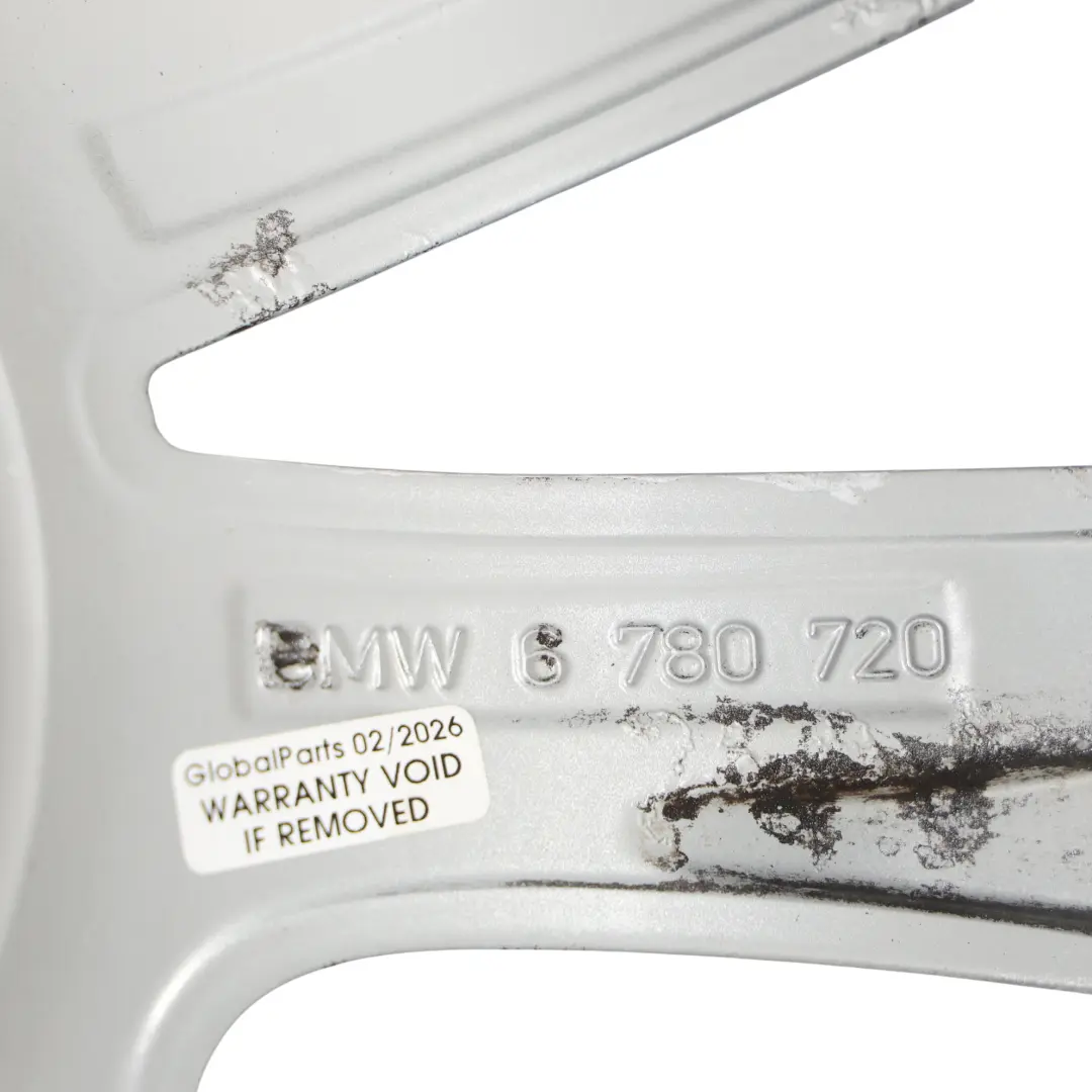  Llanta de aleación BMW F10 F11 F12 17" radios en V 236 8J ET:30 - SKU 6780720-3 - Número de pieza 6780720