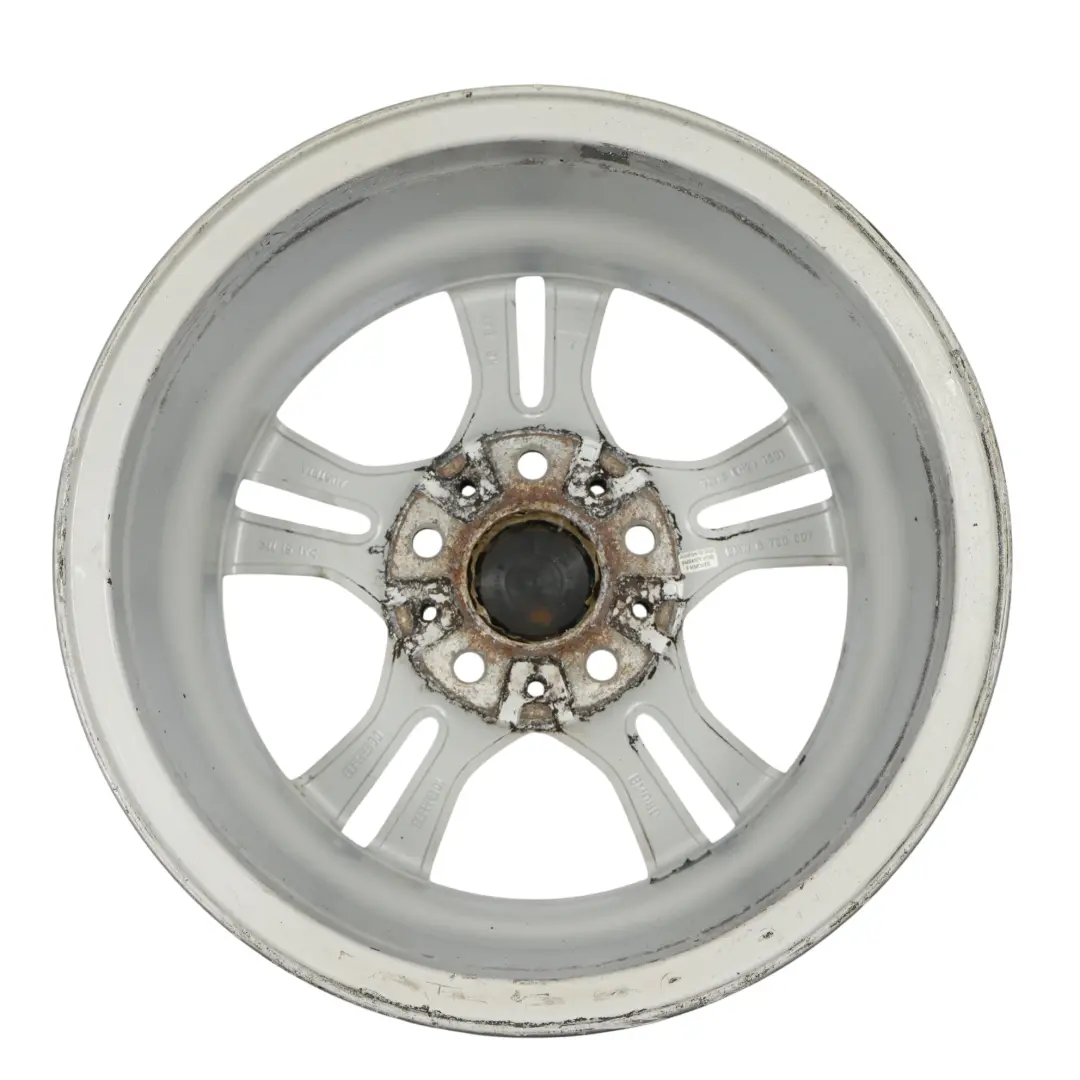 Alloy Wheel Rim 16" Double Spoke 268 7J ET:31 to BMW E90 E91 Silver with Part number 6780907 BMW E90 E91 Silver Alloy Wheel Rim 16" Double Spoke 268 7J ET:31 - SKU 6780907-2 - Part number 6780907