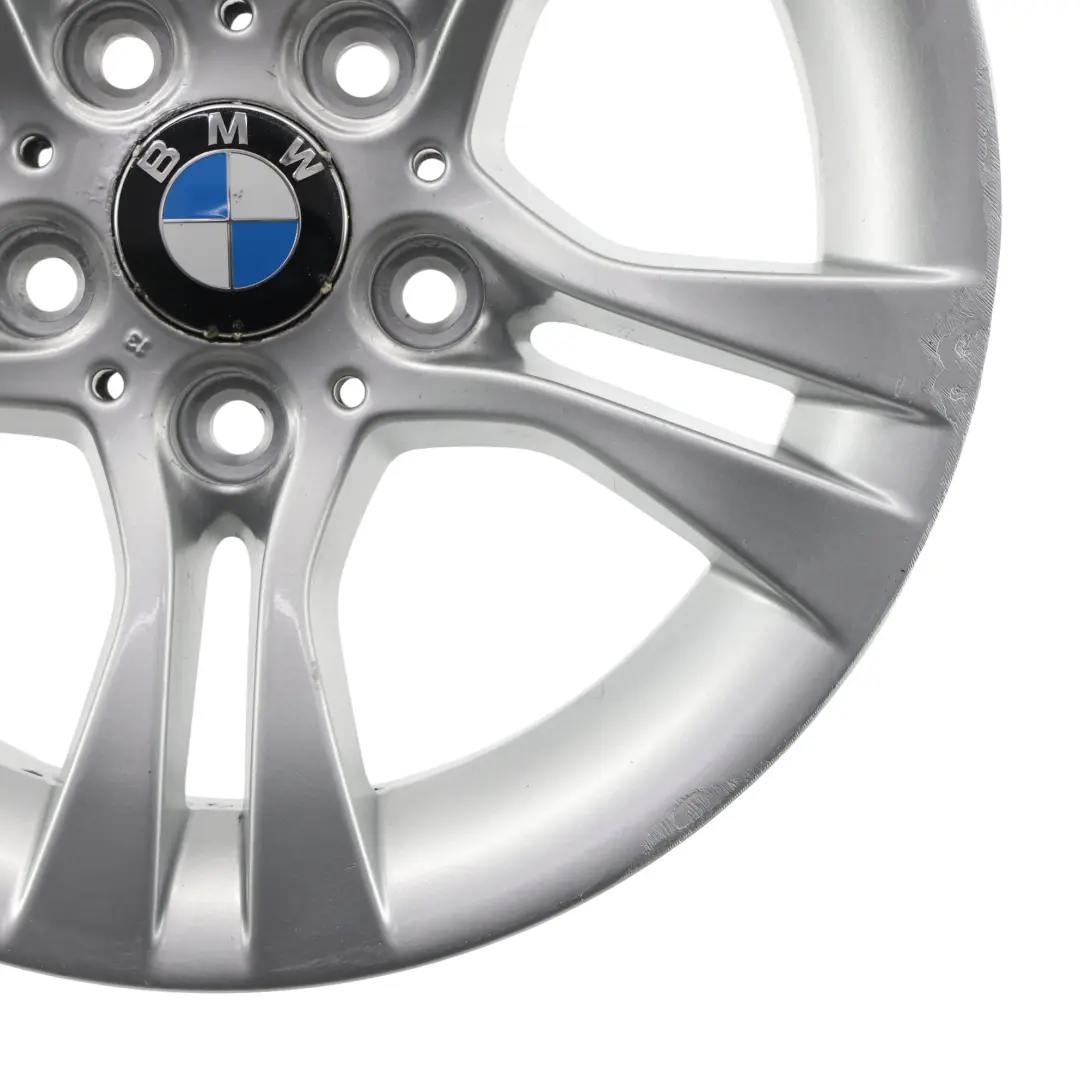 BMW E90 E91 Silver Alloy Wheel Rim 16" Double Spoke 268 7J ET:31 - SKU 6780907-2 - Part number 6780907