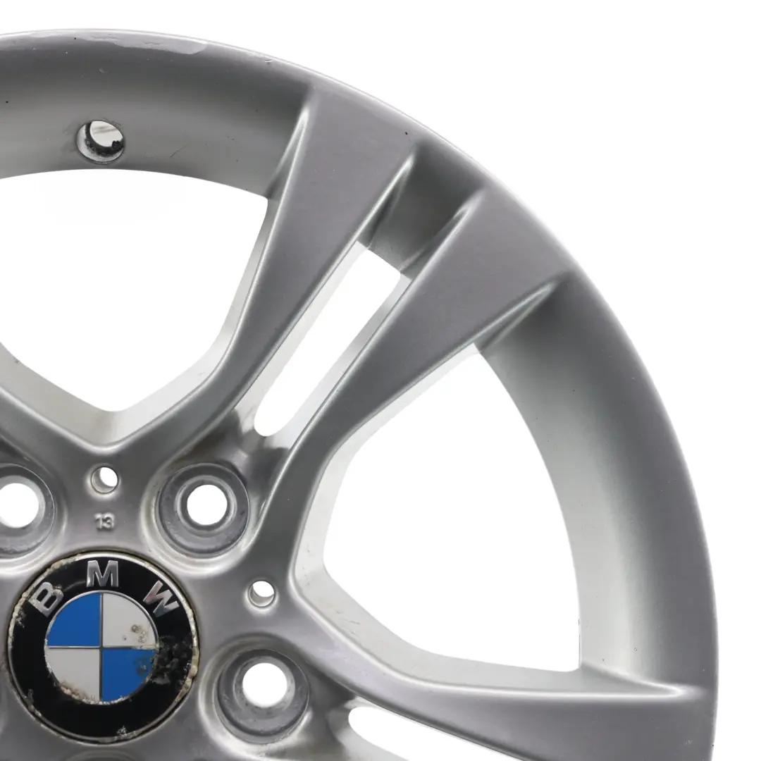 BMW E90 E91 Silver Alloy Wheel Rim 16" Double Spoke 268 7J ET:31 - SKU 6780907-3 - Part number 6780907