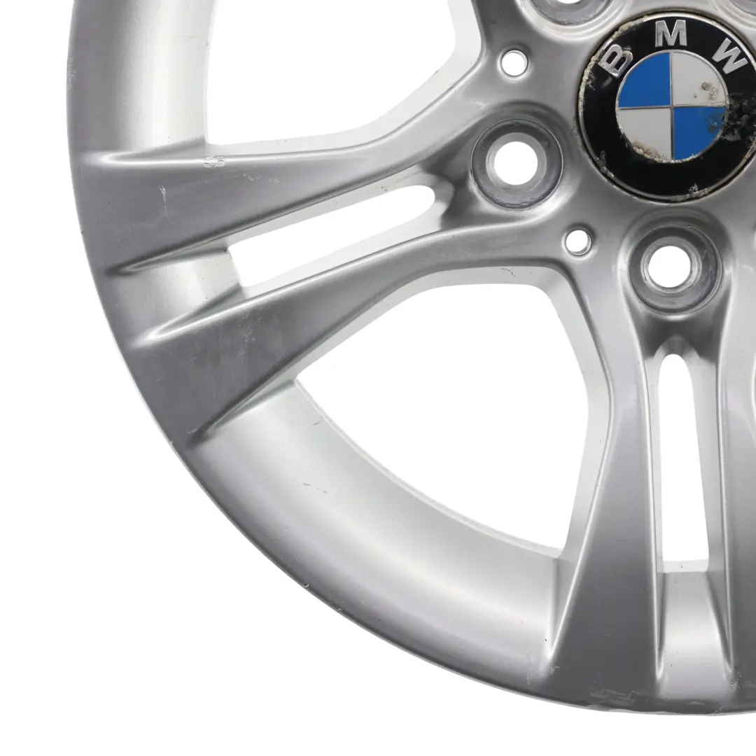 BMW E90 E91 Silver Alloy Wheel Rim 16" Double Spoke 268 7J ET:31 - SKU 6780907-3 - Part number 6780907