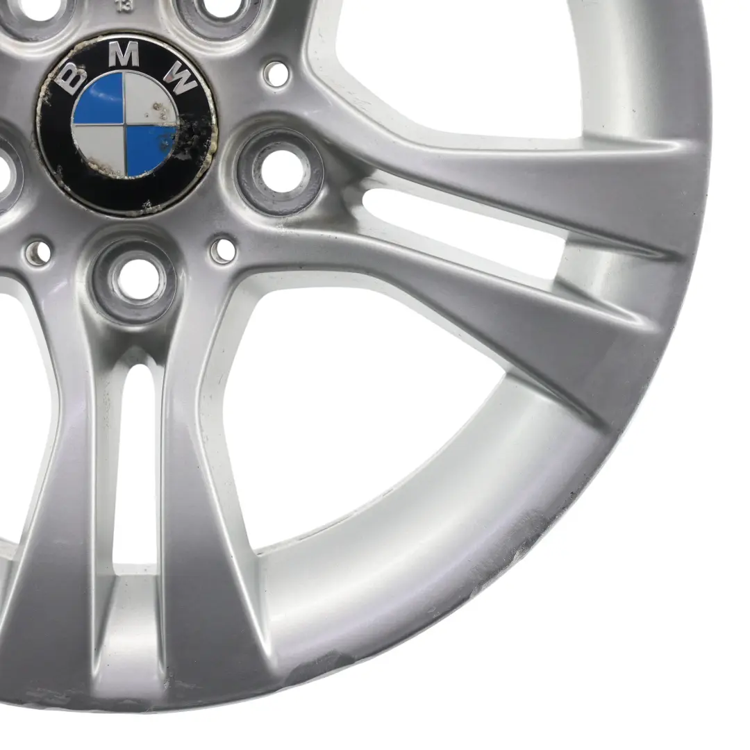 BMW E90 E91 Silver Alloy Wheel Rim 16" Double Spoke 268 7J ET:31 - SKU 6780907-3 - Part number 6780907