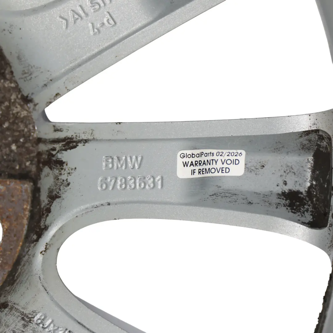 Alloy Rim V-spoke Styling 285 17" ET:34 8J to BMW E90 E91 E92 Wheel with Part number 6783631 BMW E90 E91 E92 Wheel Alloy Rim V-spoke Styling 285 17" ET:34 8J - SKU 6783631-1 - Part number 6783631