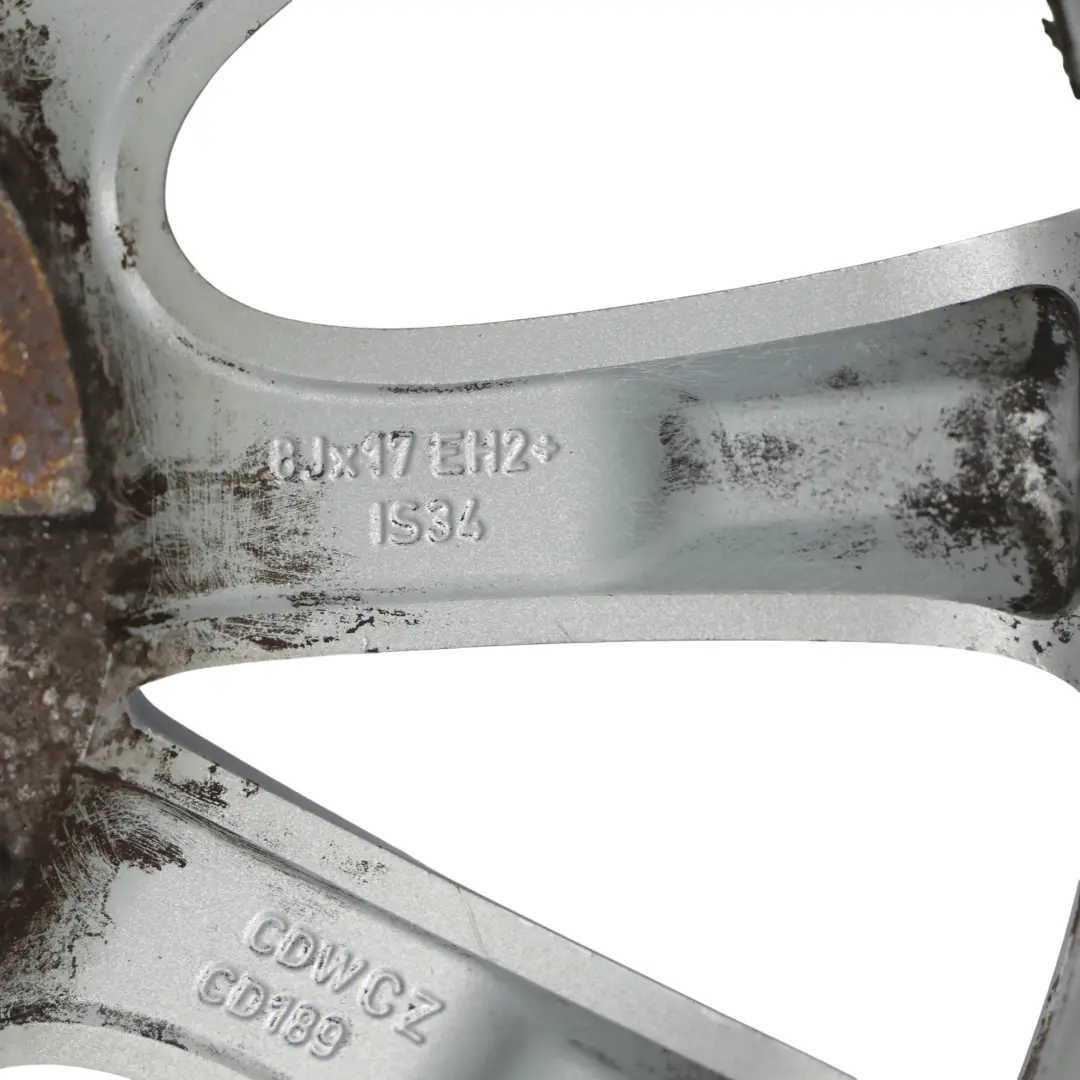 BMW 3 er 2 E90 E91 E92 Alu Felge Alufelge 17" ET:34 8J V-Speiche 285 - SKU 6783631-1 - Teilenummer 6783631