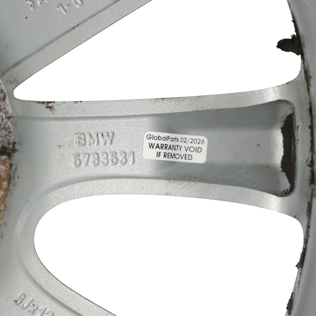 BMW E90 E91 E92 Wheel Alloy Rim V-spoke 285 17" ET:34 8J - SKU 6783631-2 - Part number 6783631