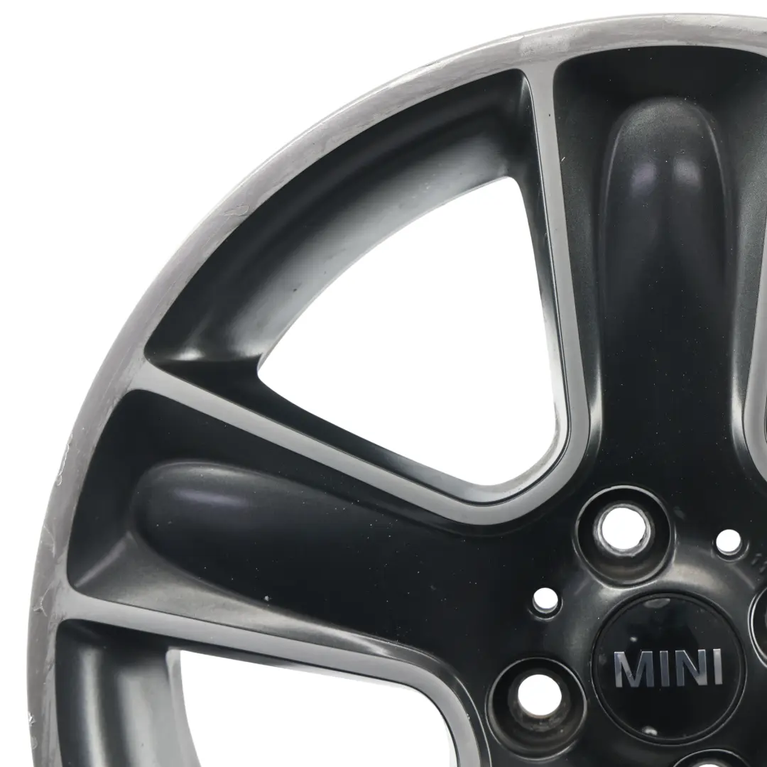 Alloy Rim 17" 7J ET:48 Black Star Bullet 111 to Mini Cooper One R55 R56 R57 Wheel with Part number 6784124 Mini Cooper One R55 R56 R57 Wheel Alloy Rim 17" 7J ET:48 Black Star Bullet 111 - SKU 6784124-5 - Part number 6784124