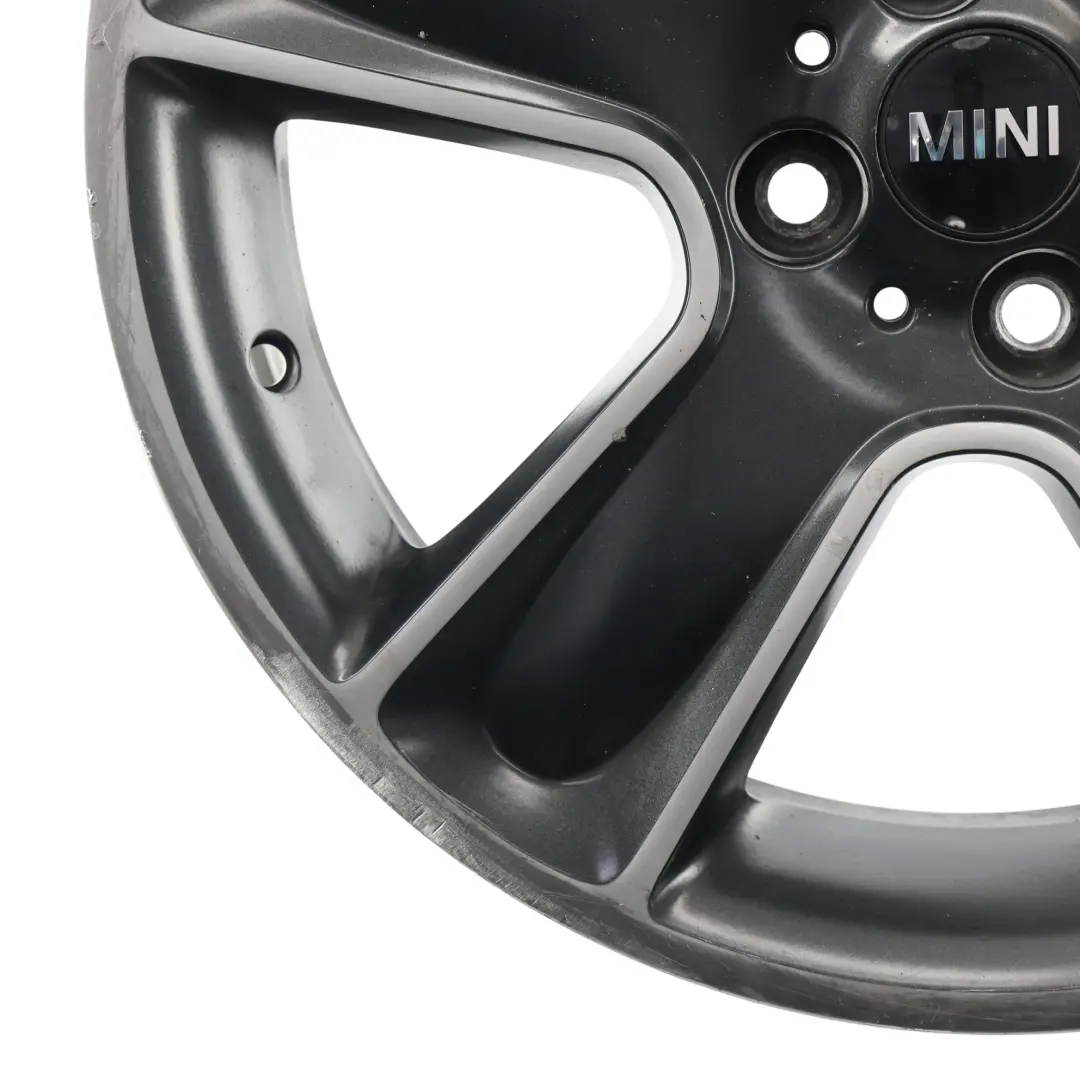 Alloy Rim 17" 7J ET:48 Black Star Bullet 111 to Mini Cooper One R55 R56 R57 Wheel with Part number 6784124 Mini Cooper One R55 R56 R57 Wheel Alloy Rim 17" 7J ET:48 Black Star Bullet 111 - SKU 6784124-5 - Part number 6784124