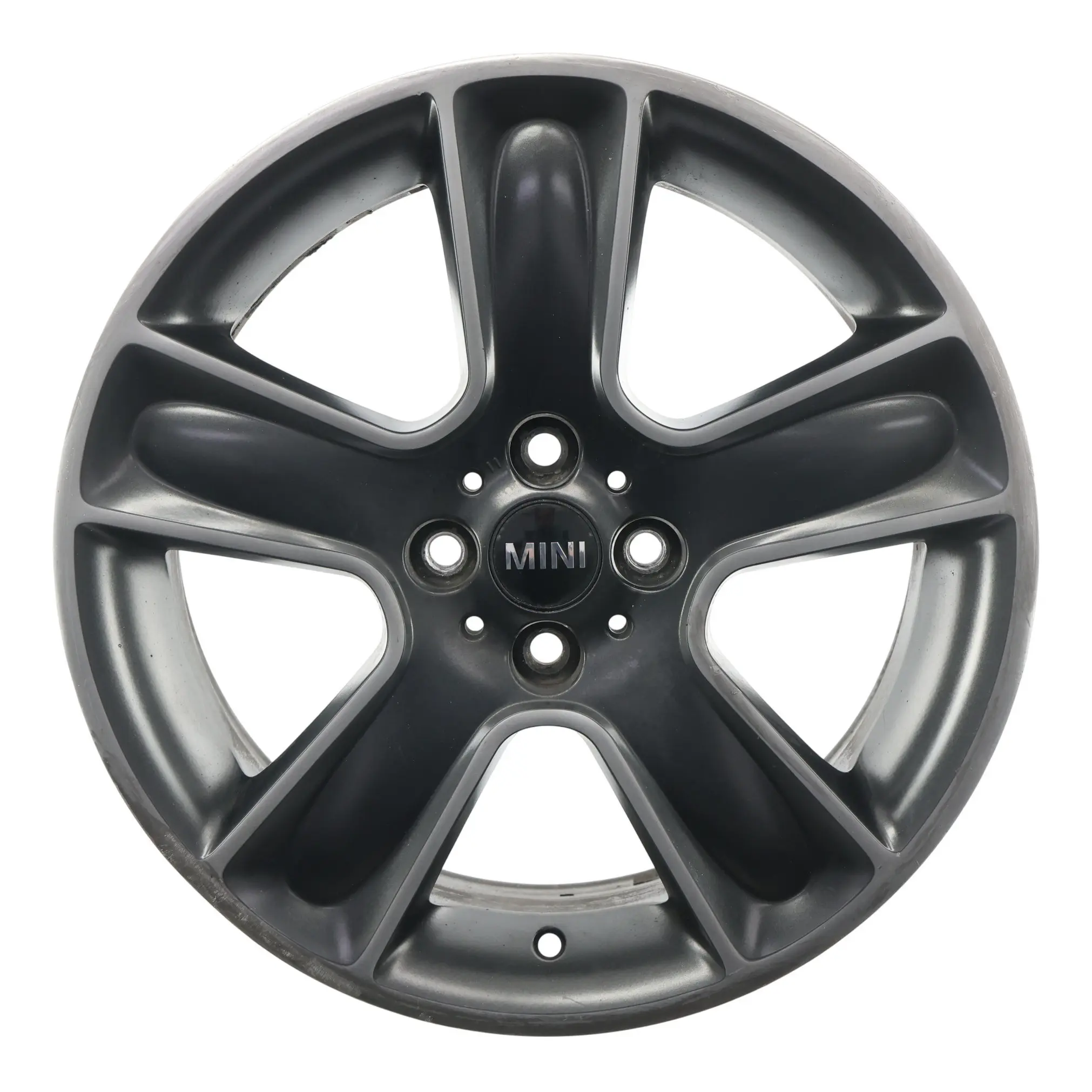 Mini Cooper One R55 R56 R57 Wheel Alloy Rim 17" 7J ET:48 Black Star Bullet 111