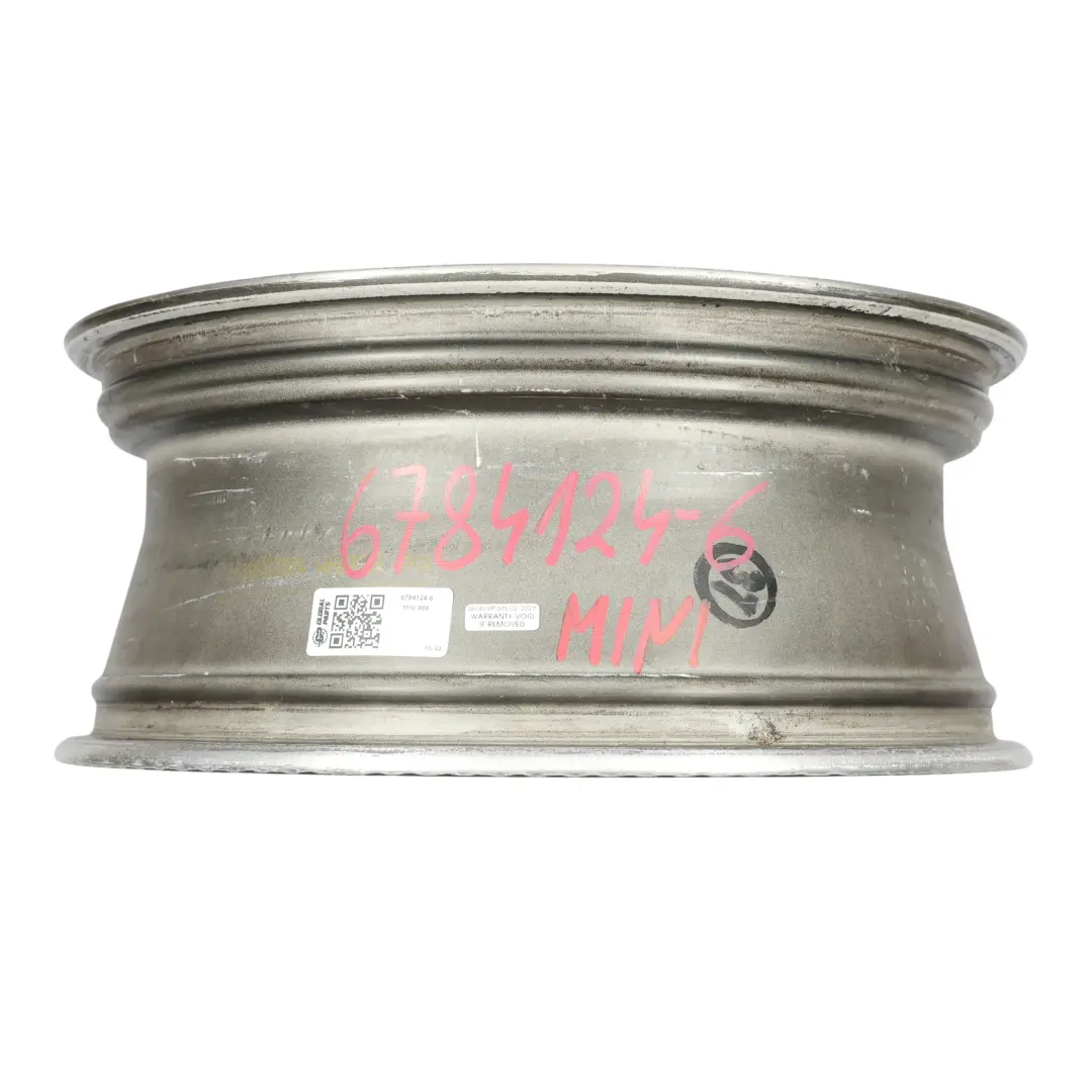 Alloy Rim 17" 7J ET:48 Black Star Bullet 111 to Mini Cooper One R55 R56 R57 Wheel with Part number 6784124 Mini Cooper One R55 R56 R57 Wheel Alloy Rim 17" 7J ET:48 Black Star Bullet 111 - SKU 6784124-6 - Part number 6784124