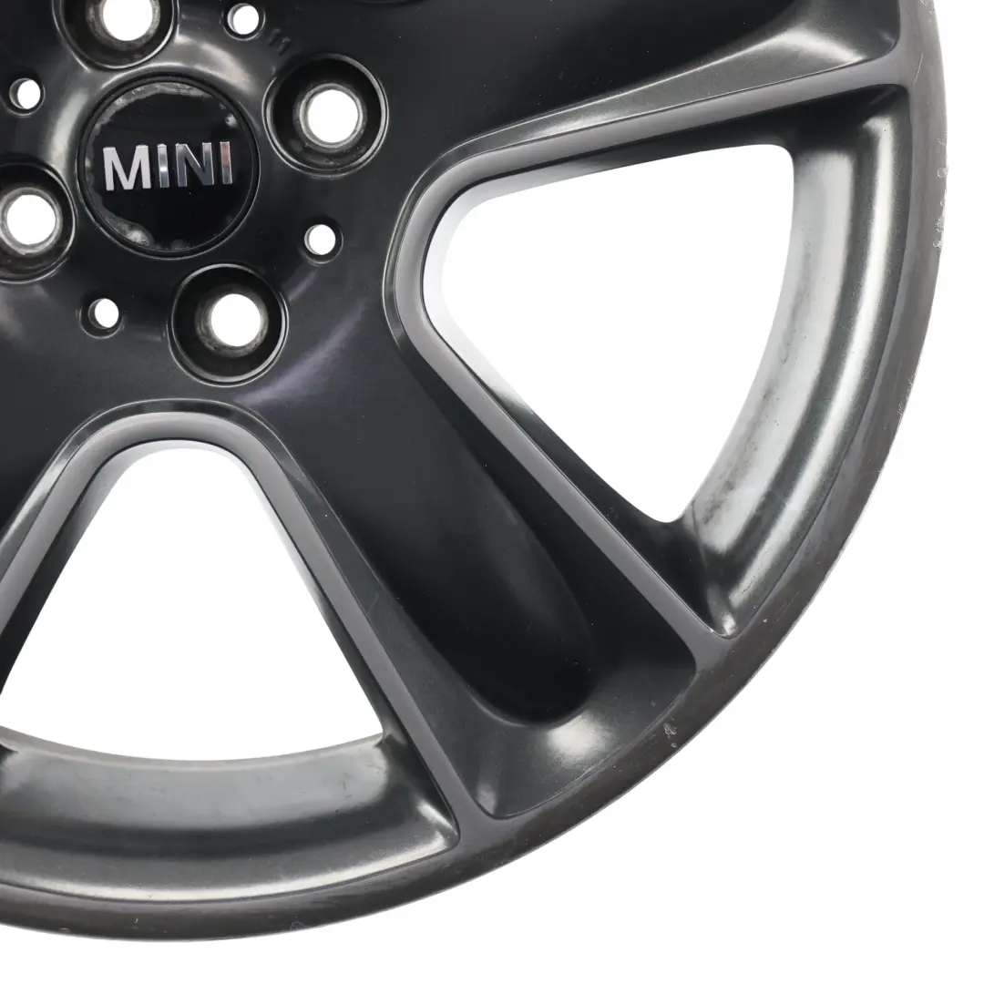 Alloy Rim 17" 7J ET:48 Black Star Bullet 111 to Mini Cooper One R55 R56 R57 Wheel with Part number 6784124 Mini Cooper One R55 R56 R57 Wheel Alloy Rim 17" 7J ET:48 Black Star Bullet 111 - SKU 6784124-7 - Part number 6784124