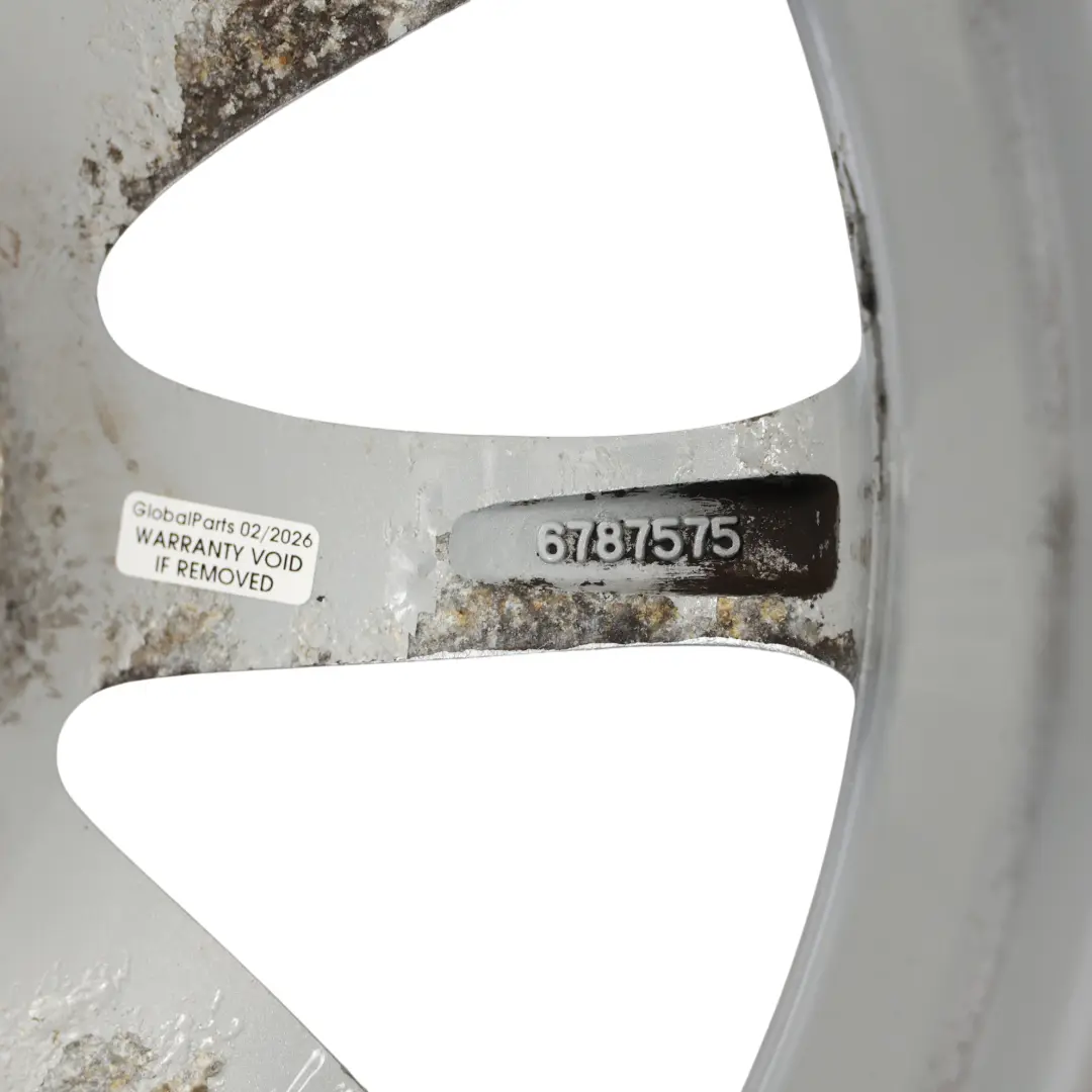 Wheel Rim BMW X3 F25 X4 F26 Silver Alloy 17" V Spoke 304 7,5J ET:32 - SKU 6787575-1 - Part number 6787575