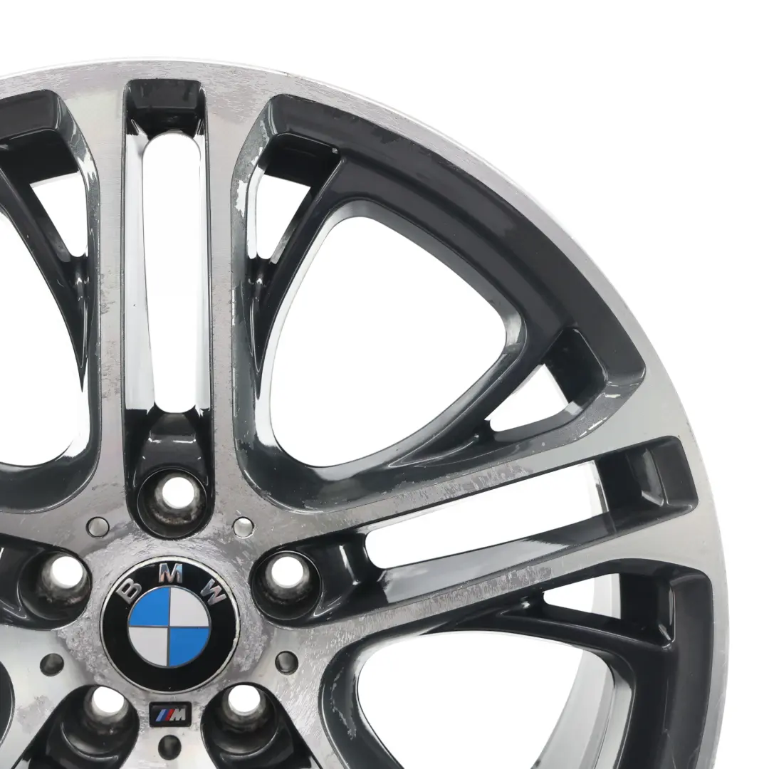 Alloy Rim 20" 8,5J ET:38 M Double Spoke 310 to BMW X3 F25 X4 F26 Wheel with Part number 6787582 BMW X3 F25 X4 F26 Wheel Alloy Rim 20" 8,5J ET:38 M Double Spoke 310 - SKU 6787582-4 - Part number 6787582