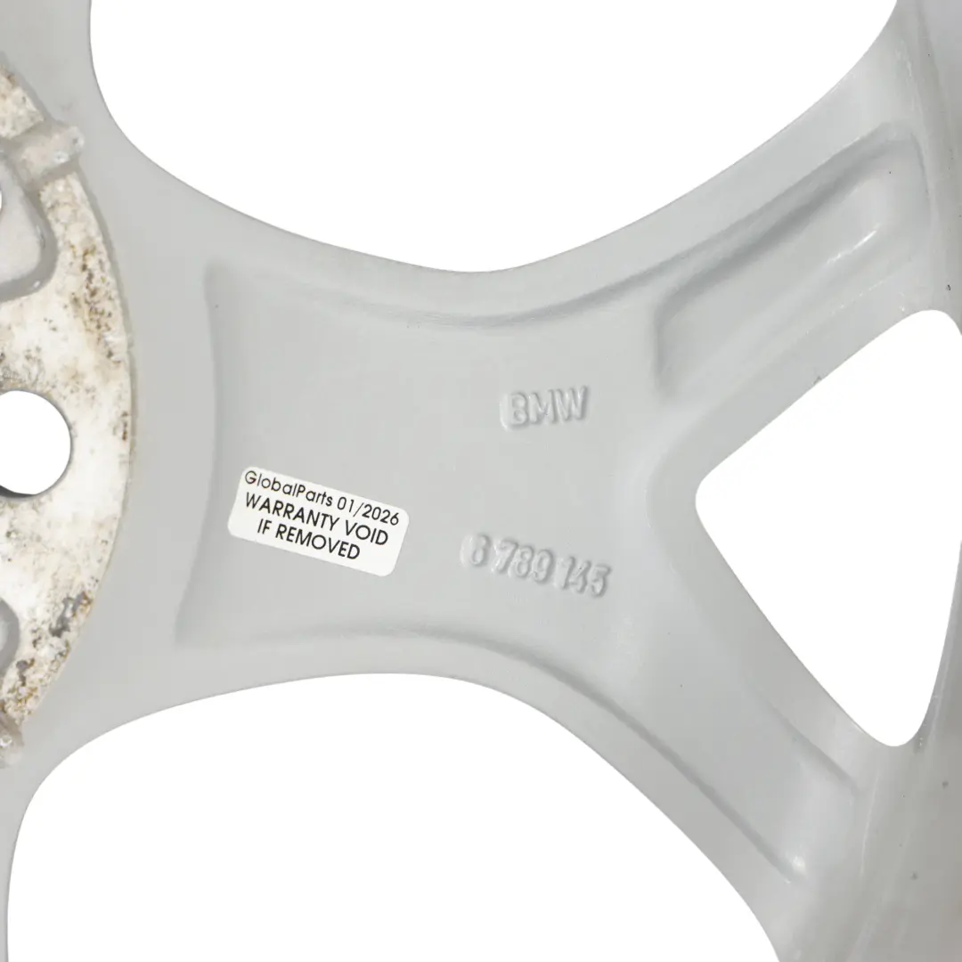 Alloy Rim 18" Y spoke 322 ET:30 8J to BMW X1 E84 Silver Wheel with Part number 6789145 BMW X1 E84 Silver Wheel Alloy Rim 18" Y spoke 322 ET:30 8J - SKU 6789145-3 - Part number 6789145