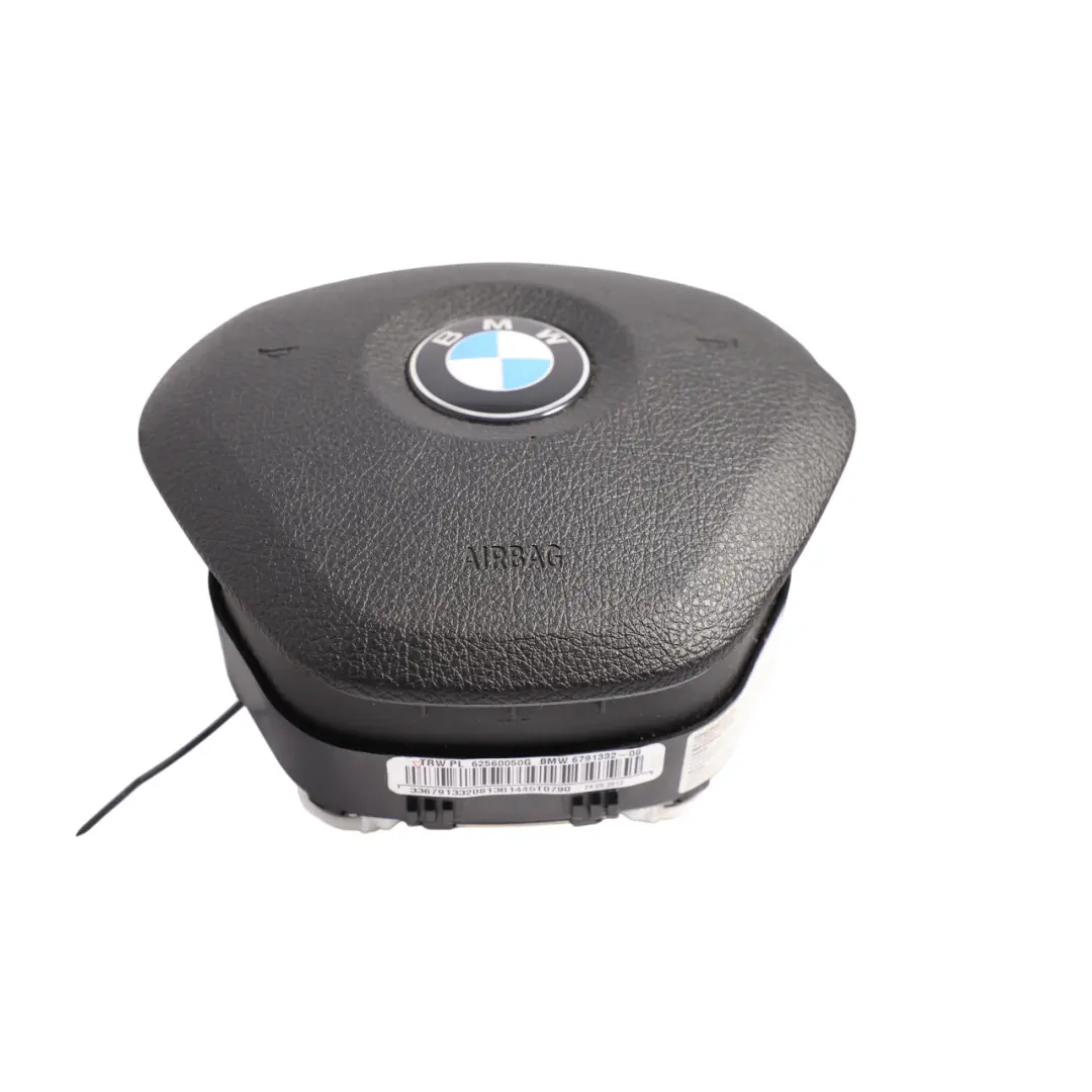 BMW F20 F21 F30 Steering Wheel Driver's Side Air Bag Module Black Airbag - SKU 6791332-3 - Part number 6791332