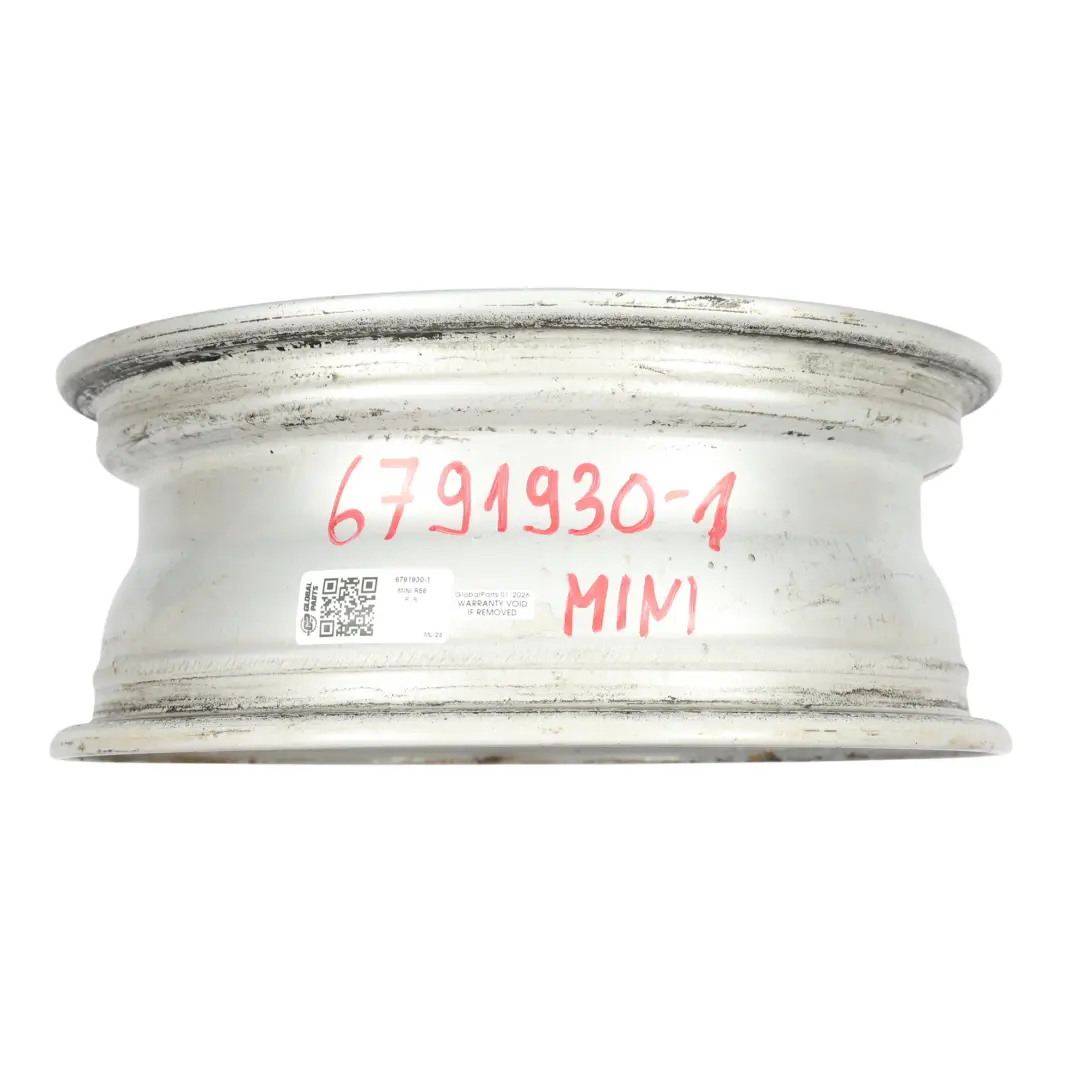 Alloy Rim 15" ET:45 5,5J 5-Star Twin Spoke 118 to Mini Cooper R55 R56 Silver Wheel with Part number 6791930 Mini Cooper R55 R56 Silver Wheel Alloy Rim 15" ET:45 5,5J 5-Star Twin Spoke 118 - SKU 6791930-1 - Part number 6791930