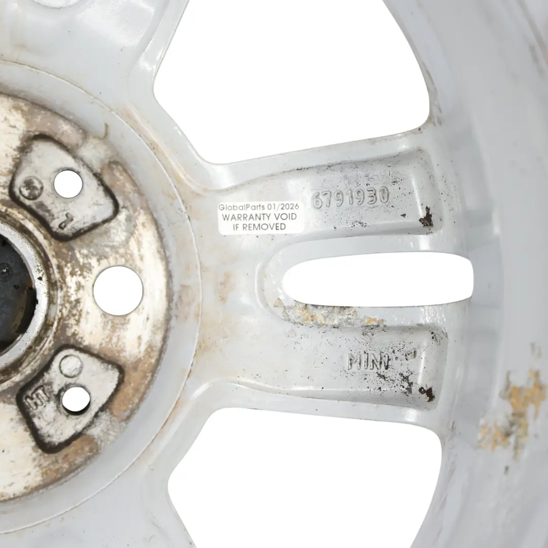 Mini Cooper R55 R56 Argent Jantes Alu Alliage 15" 5,5J etoile Twin Spoke 118 - SKU 6791930-1 - Numéro de pièce 6791930