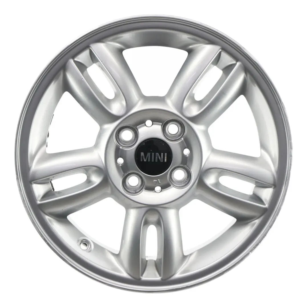 Mini Cooper One R56 Silver Wheel Alloy Rim 15" ET:45 5,5J 5-Star Twin Spoke 118 - SKU 6791930-2 - Part number 6791930
