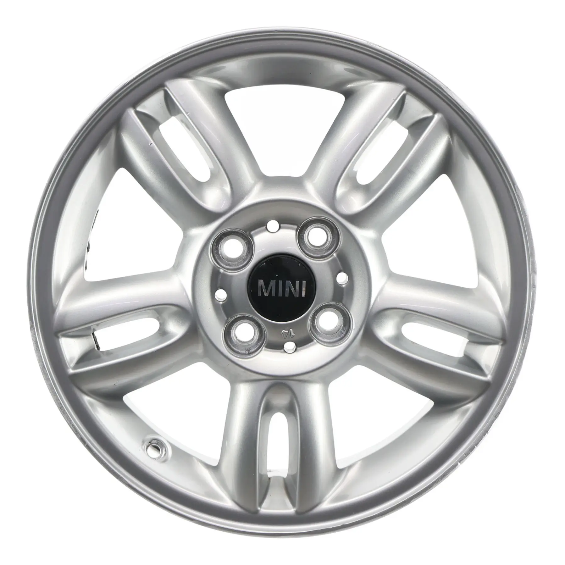 Mini Cooper One R56 Argent Jantes Alu Alliage 15" 5,5J etoile Twin Spoke 118