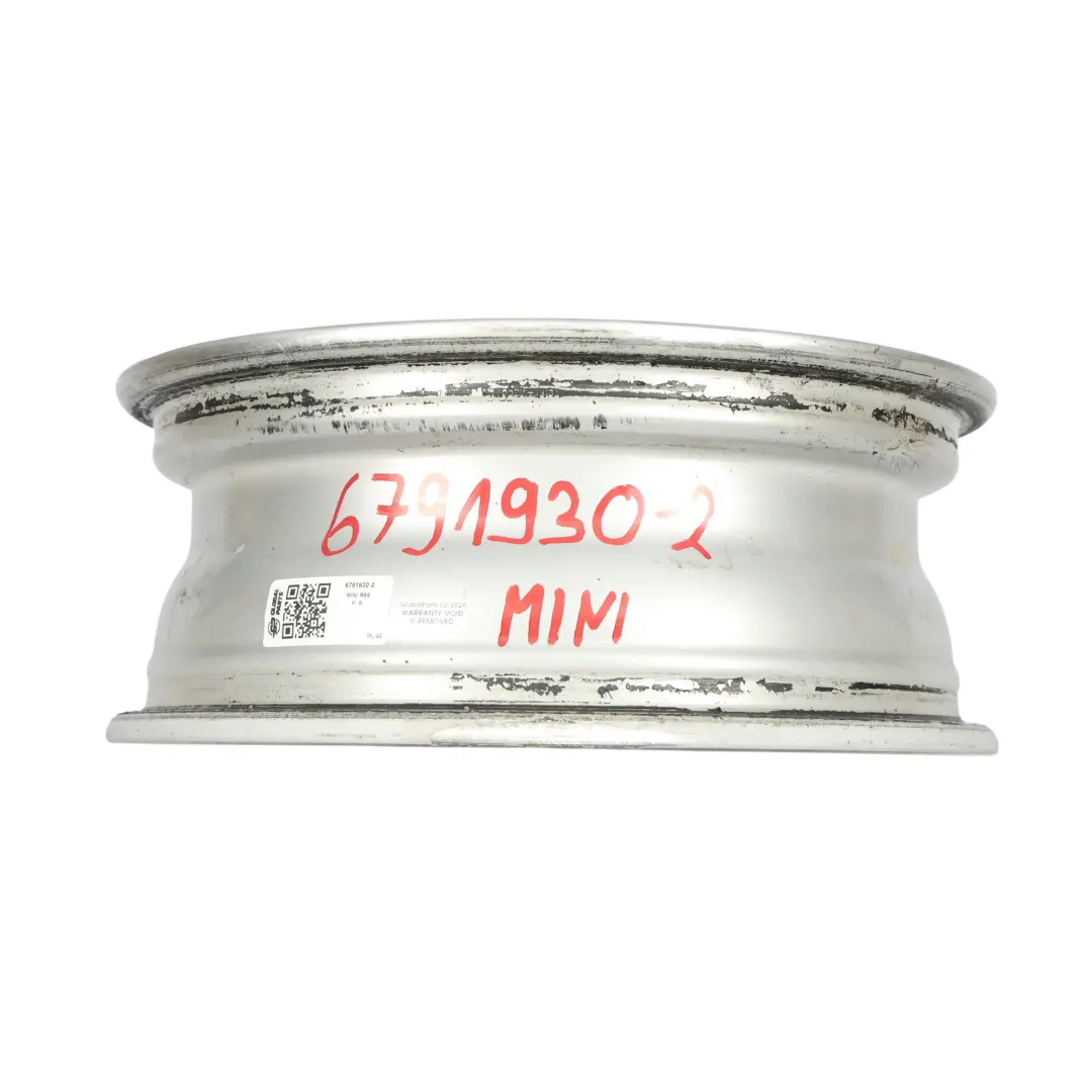 Alloy Rim 15" ET:45 5,5J 5-Star Twin Spoke 118 to Mini Cooper One R56 Silver Wheel with Part number 6791930 Mini Cooper One R56 Silver Wheel Alloy Rim 15" ET:45 5,5J 5-Star Twin Spoke 118 - SKU 6791930-2 - Part number 6791930