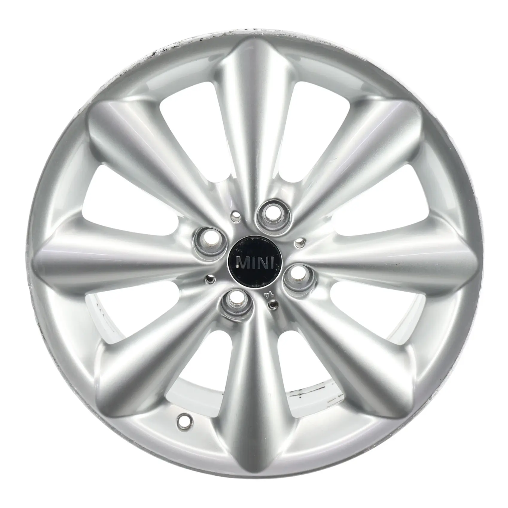 Mini Cooper R55 R56 R57 Silver Wheel Alloy Rim 17" 7J ET:48 Conical Spoke 121