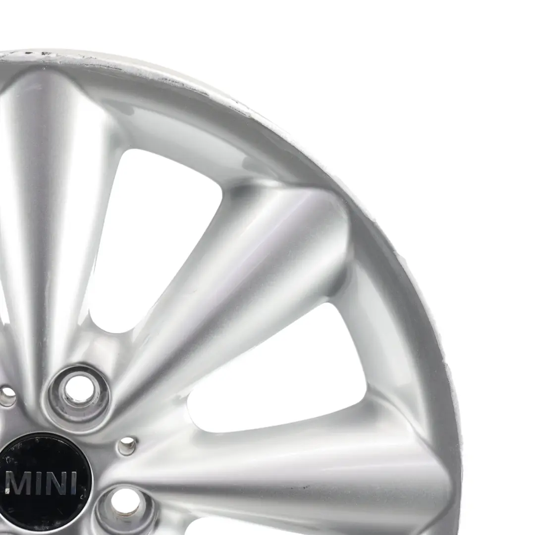 Mini Cooper R55 R56 R57 Silver Wheel Alloy Rim 17" 7J ET:48 Conical Spoke 121 - SKU 6791945-3 - Part number 6791945