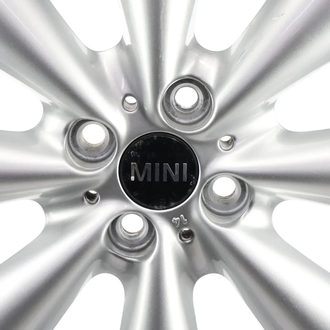 Alloy Rim 17" 7J ET:48 Conical Spoke 121 to Mini Cooper R55 R56 R57 Silver Wheel with Part number 6791945 Mini Cooper R55 R56 R57 Silver Wheel Alloy Rim 17" 7J ET:48 Conical Spoke 121 - SKU 6791945-3 - Part number 6791945