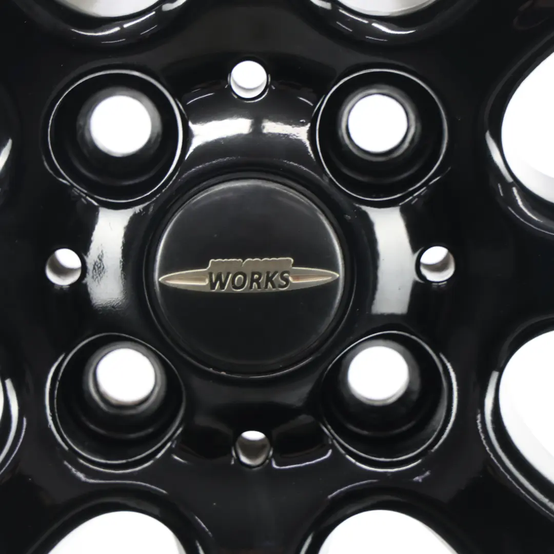 Mini Cooper R55 R56 Black Wheel Alloy Rim 17" 7J ET:48 Cross Spoke Challenge - SKU 6795208-3 - Part number 6795208