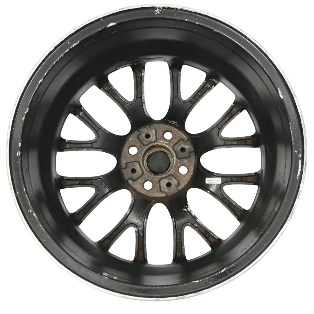 Alloy Rim 17" 7J ET:48 Cross Spoke Challenge to Mini Cooper R55 R56 Black Wheel with Part number 6795208 Mini Cooper R55 R56 Black Wheel Alloy Rim 17" 7J ET:48 Cross Spoke Challenge - SKU 6795208-4 - Part number 6795208