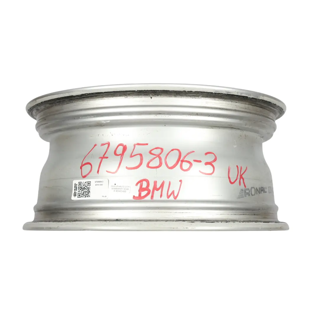 BMW E90 F30 Right Alloy Wheel Rim 16" Streamline 306 ET:31 7J - SKU 6795806-3 - Part number 6795806