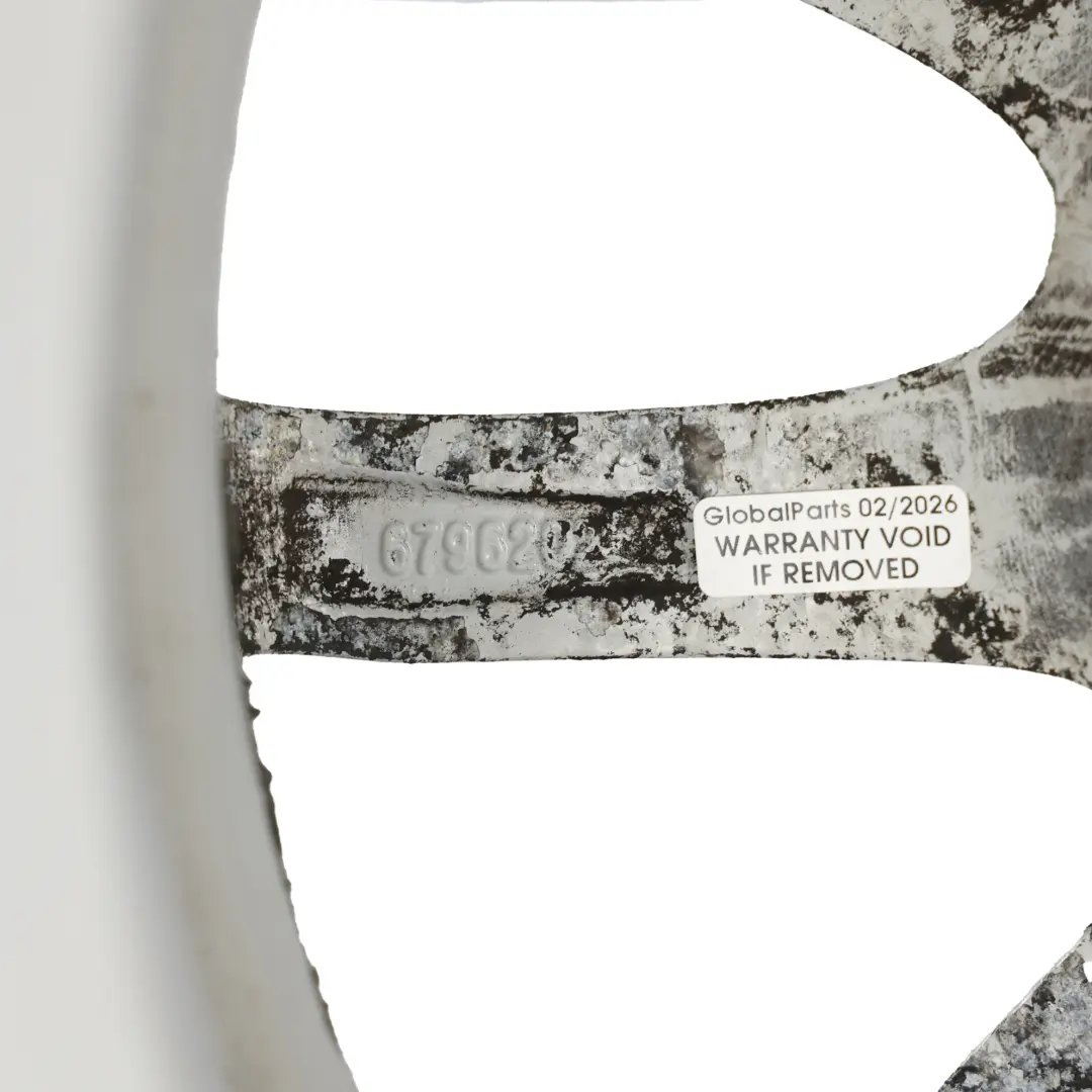 BMW F20 F21 F22 F23 Silver Wheel Alloy Rim 16" 7J ET:40 V-Spoke 378 - SKU 6796202-6 - Part number 6796202