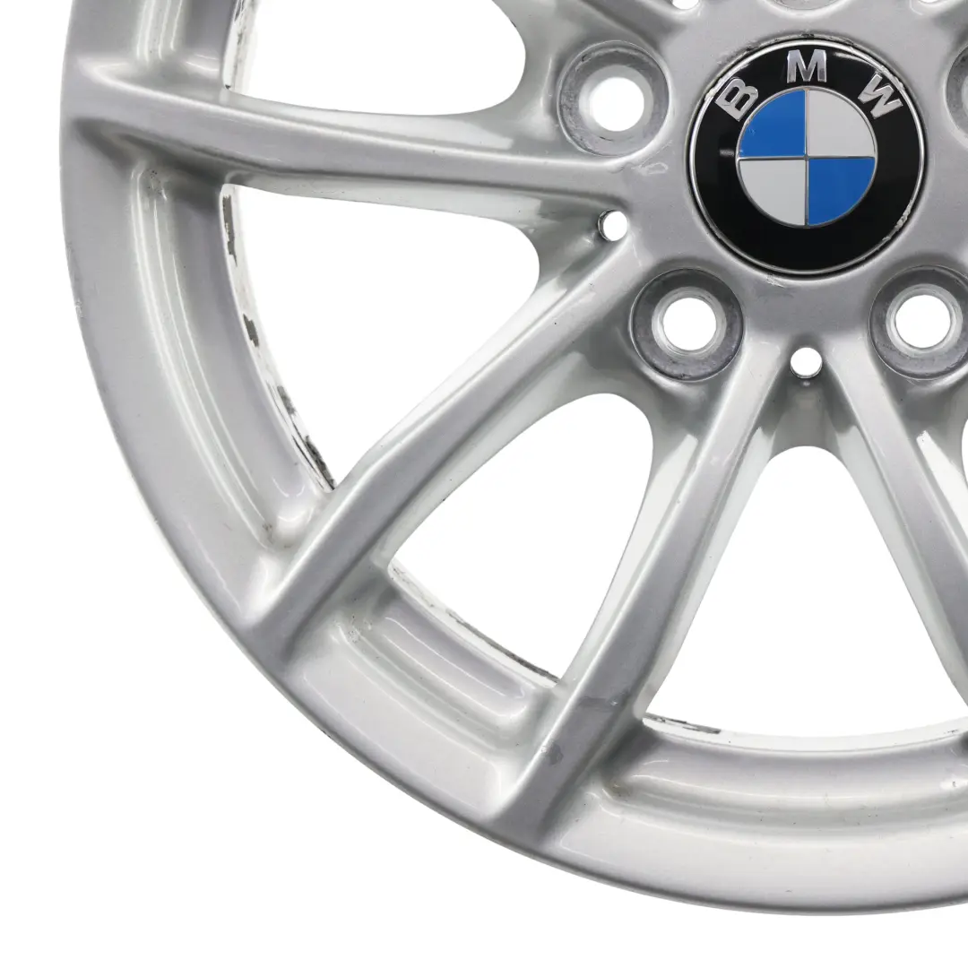 BMW F20 F21 F22 Argento Cerchio AlluMini o Alufelge 16" Raggi V 378 7J - SKU 6796202-6 - Numero di parte 6796202