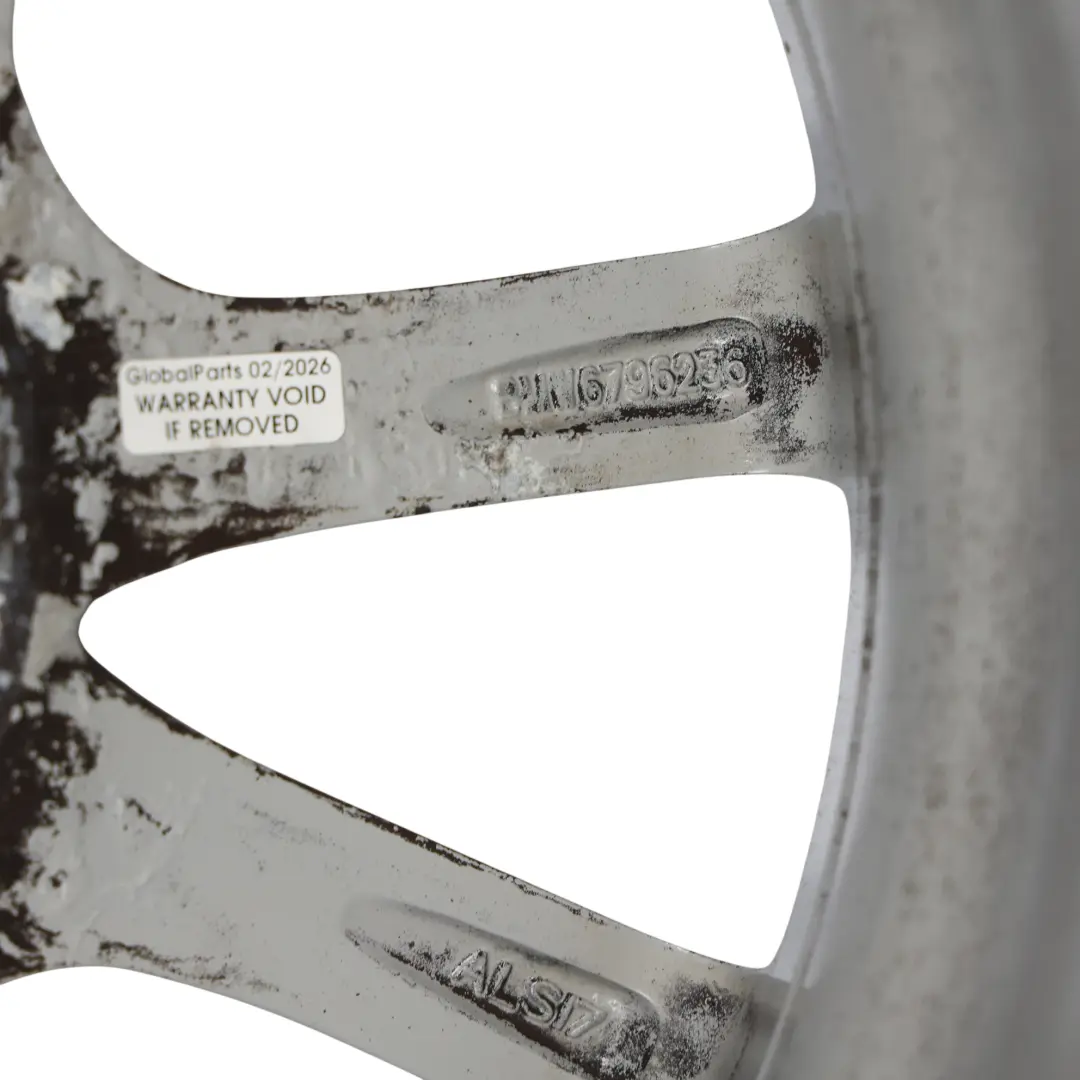 BMW F30 F31 F36 Cerchio Lega Argento 16" 7J ET:31 V-spoke 390 - SKU 6796236-1 - Numero di parte 6796236