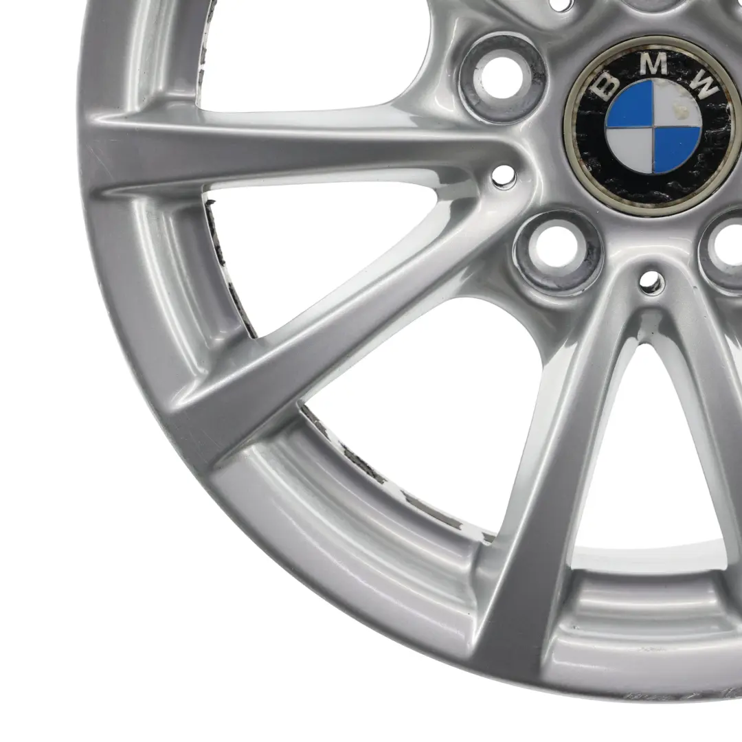 BMW F30 F31 F36 Jante Alliage Argent 16" 7J ET:31 V-spoke 390 - SKU 6796236-2 - Numéro de pièce 6796236