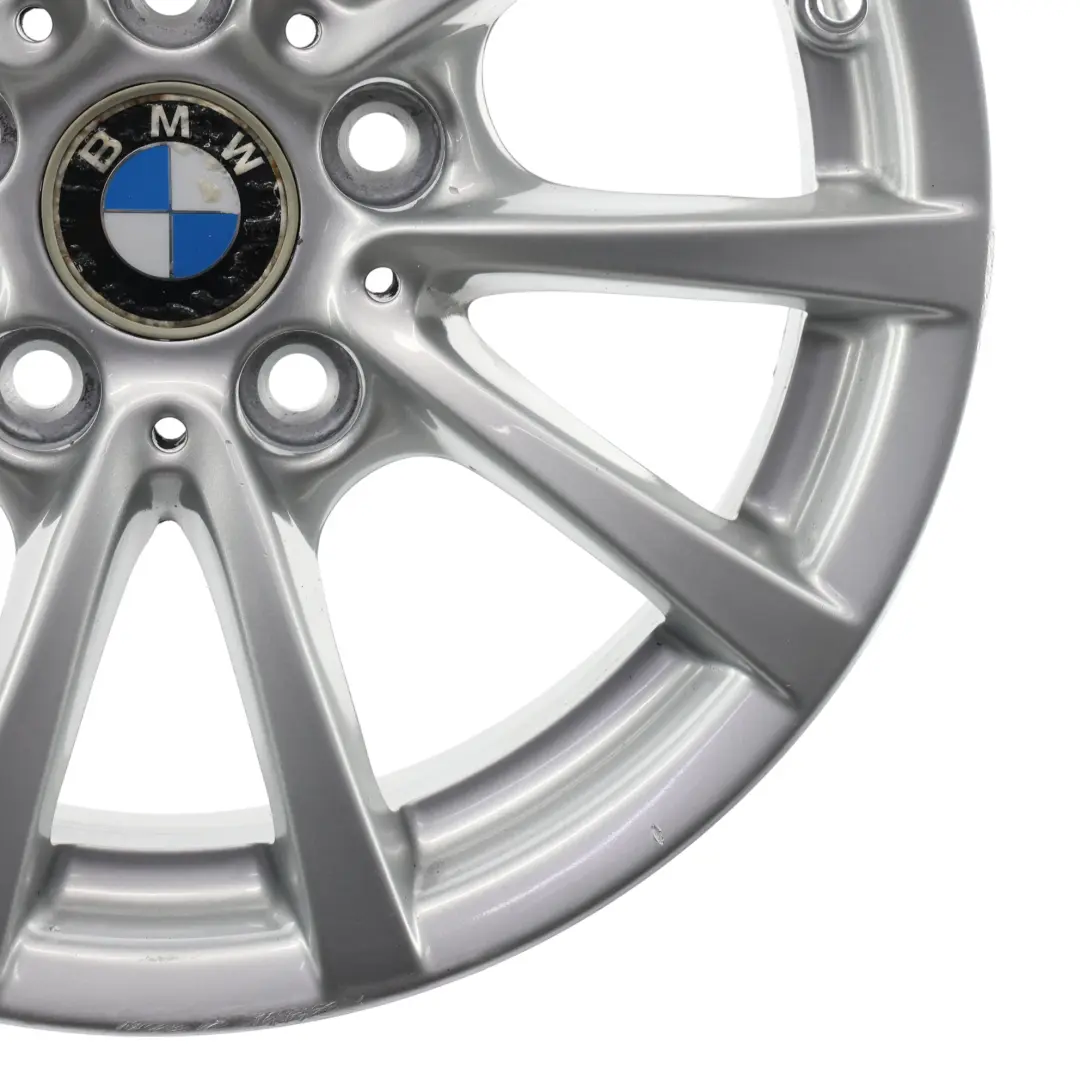 BMW F30 F31 F36 llanta de aleación de plata 16 "7J ET:31 V-radios 390 - SKU 6796236-2 - Número de pieza 6796236