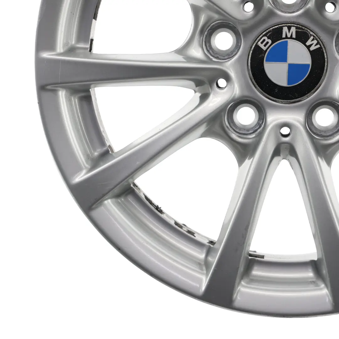 Jante Alliage Argent 16" 7J ET:31 V-spoke 390 pour BMW F30 F31 F36 à propos du numéro de pièce 6796236 BMW F30 F31 F36 Jante Alliage Argent 16" 7J ET:31 V-spoke 390 - SKU 6796236 - Numéro de pièce 6796236