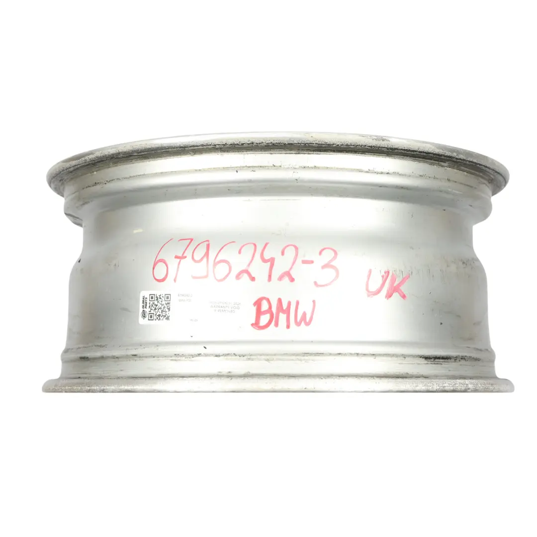 BMW F30 F31 F32 Silver Alloy Wheel Rim 17" Star Spoke 393 7,5J ET:37 - SKU 6796242-3 - Part number 6796242