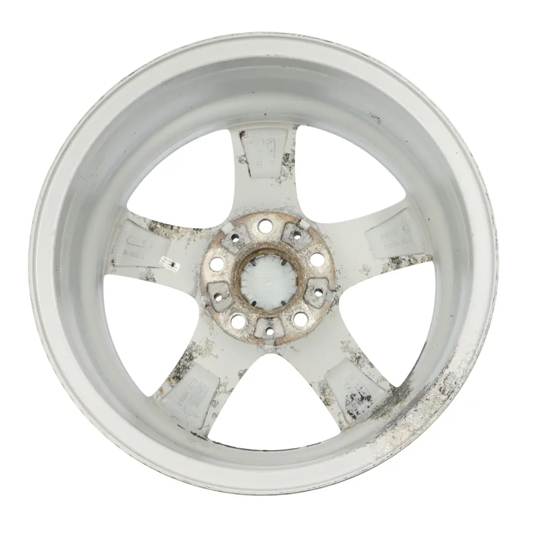 BMW F30 F31 F32 Silver Alloy Wheel Rim 17" Star Spoke 393 7,5J ET:37 - SKU 6796242-3 - Part number 6796242