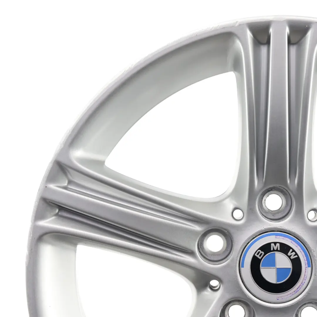 BMW F30 F31 F32 Silver Alloy Wheel Rim 17" Star Spoke 393 7,5J ET:37 - SKU 6796242-3 - Part number 6796242