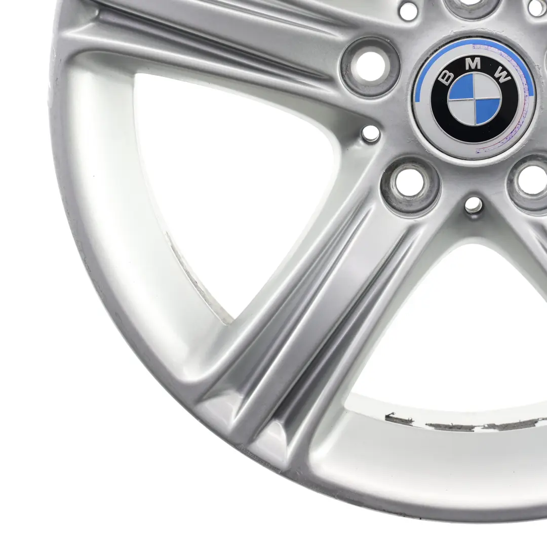 BMW F30 F31 F32 Silver Alloy Wheel Rim 17" Star Spoke 393 7,5J ET:37 - SKU 6796242-3 - Part number 6796242