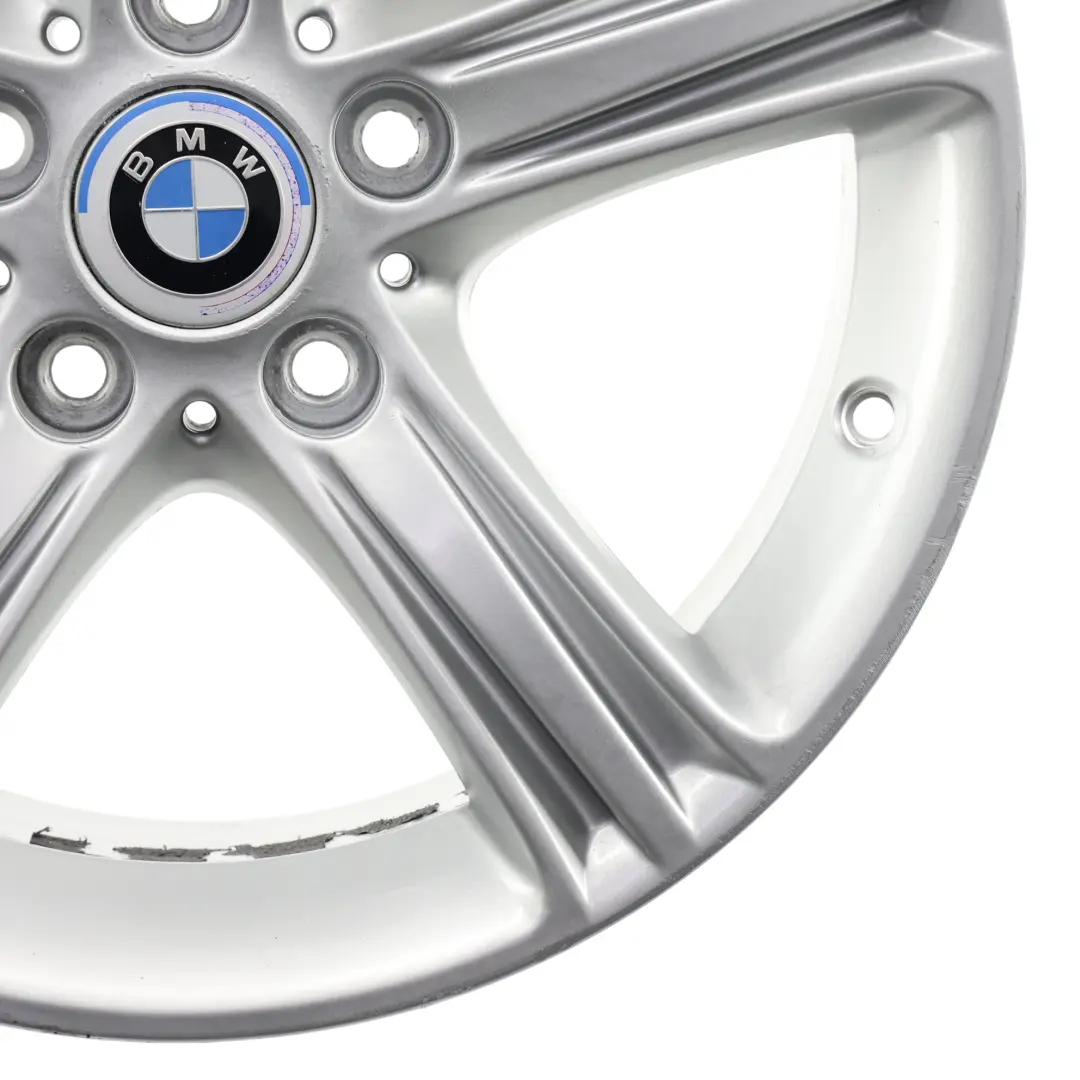 BMW F30 F31 F32 Silver Alloy Wheel Rim 17" Star Spoke 393 7,5J ET:37 - SKU 6796242-3 - Part number 6796242