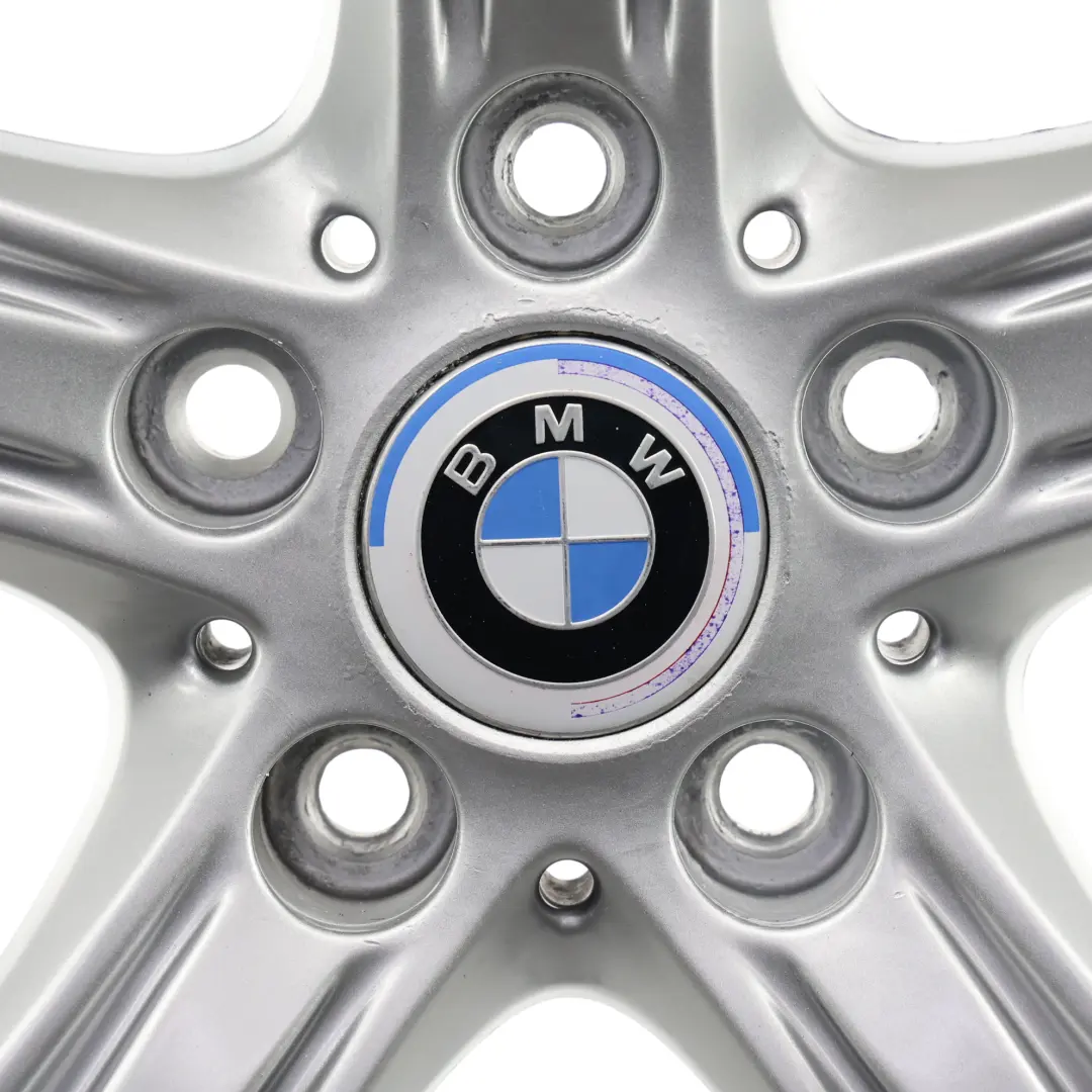BMW F30 F31 F32 Silver Alloy Wheel Rim 17" Star Spoke 393 7,5J ET:37 - SKU 6796242-3 - Part number 6796242