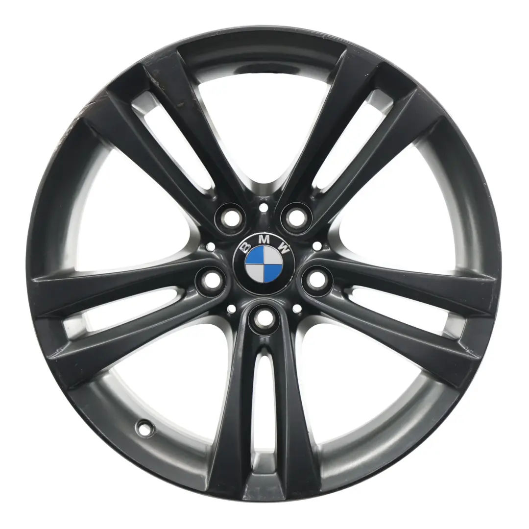 BMW F30 F31 F32 F33 Wheel Alloy Rim 18" ET:34 8J Double Spoke 397 Grey - SKU 6796247-10 - Part number 6796247