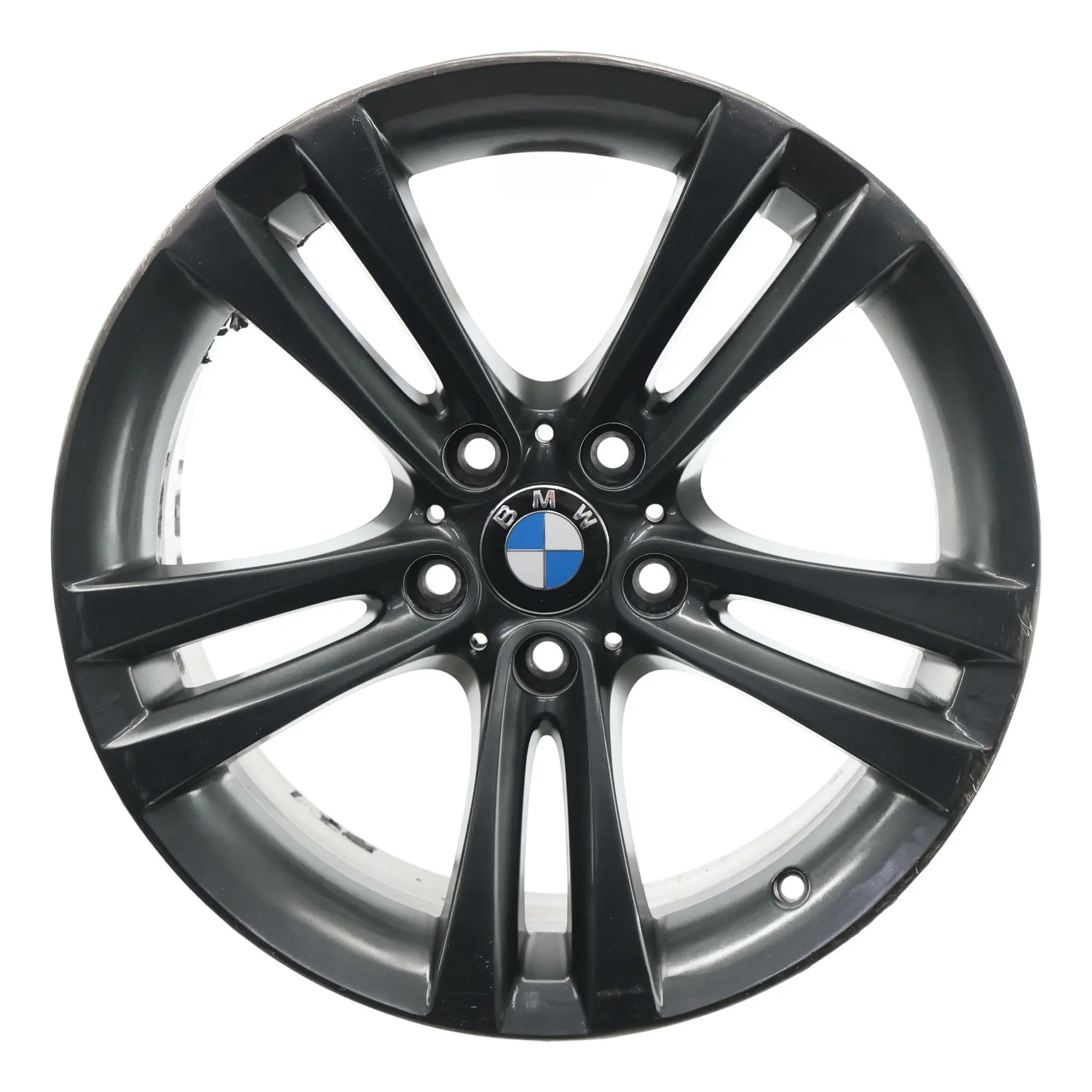 BMW F30 F31 F32 F33 Grey Wheel Alloy Rim 18" ET:34 8J Double Spoke 397 6796247
