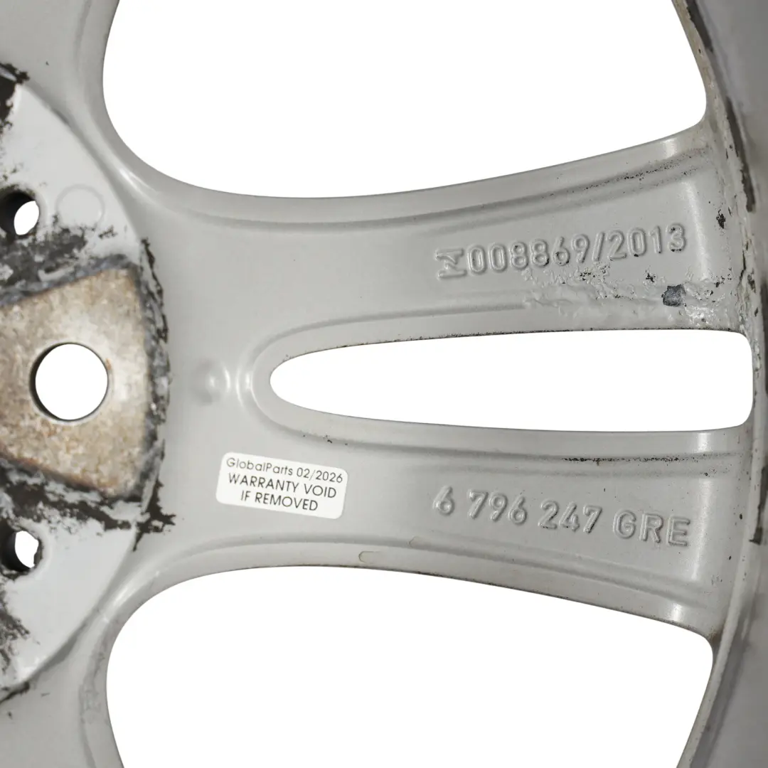 Szara Felga Aluminiowa 18" ET:34 8J Styling 397 do BMW F30 F31 F32 F33 o numerze 6796247 BMW F30 F31 F32 F33 Szara Felga Aluminiowa 18" ET:34 8J Styling 397 - SKU 6796247-11 - Numer Części 6796247
