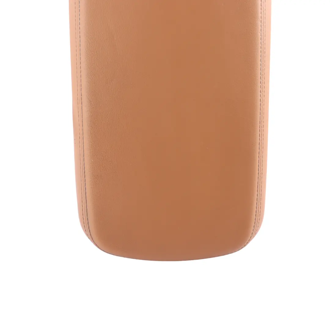 BMW X3 G01 Centre Console Armrest Holder Cover Leather Vernasca Cognac Seam Grey - SKU 6841545 - Part number 6841545